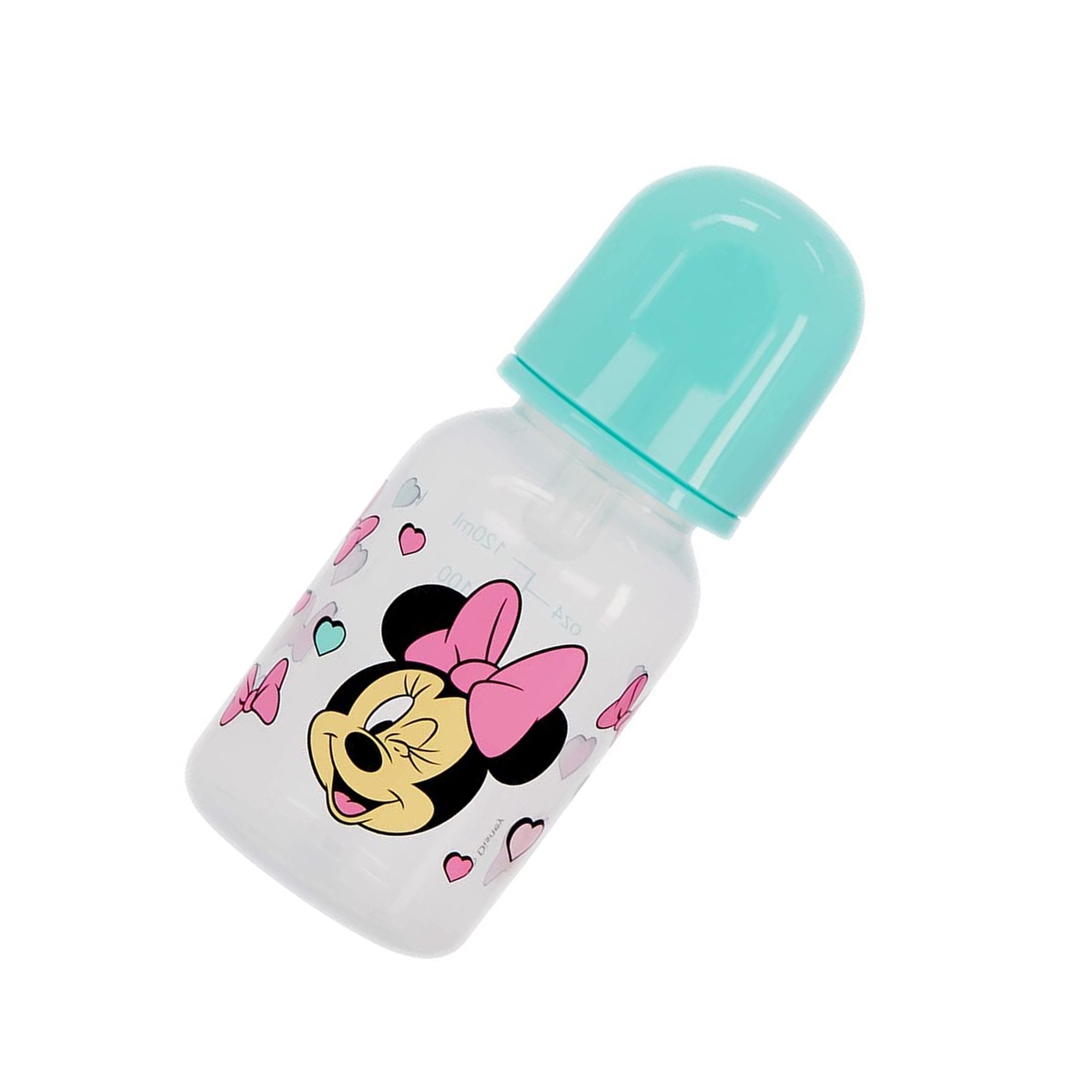 Disney Baby Minnie Mouse Minnie Hearts 5 oz Baby Bottle