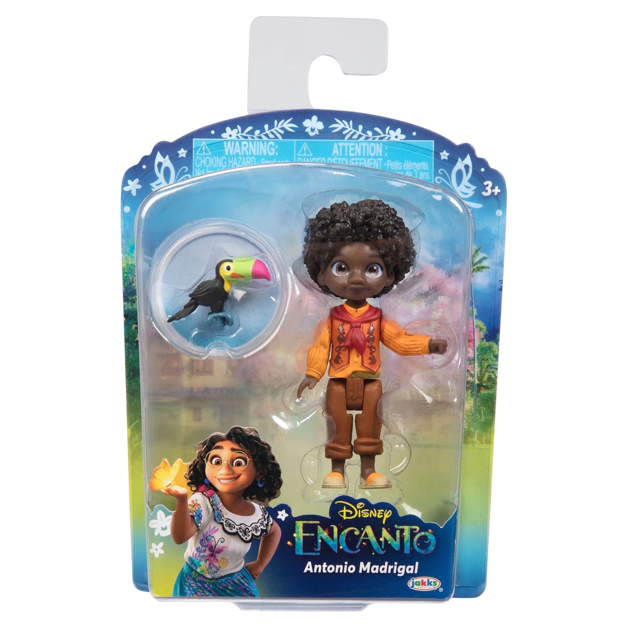 Encanto Disney Small Antonio Madrigal Doll Playset, 2 Pieces
