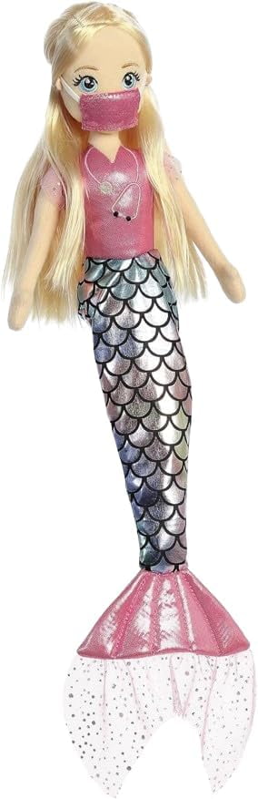 Aurora Sea Sparkles 18" Doctor Sparkles Rose Doll Plushie
