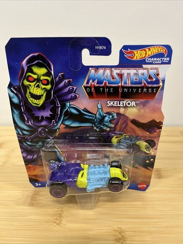 Hot Wheels Licensed Character Car (Masters Of The Universe Skeletor), Gift for Kids 3 Years & up & Collectors