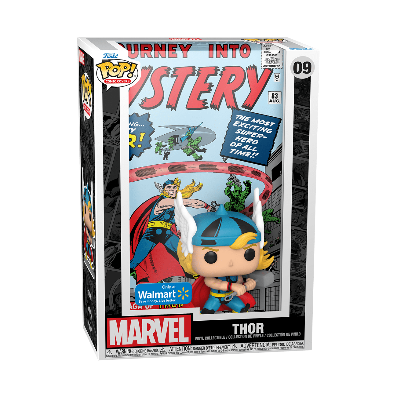 Funko POP! Marvel’s Thor: Mystical Comic Cover Edition, Walmart Vinyl Exclusive