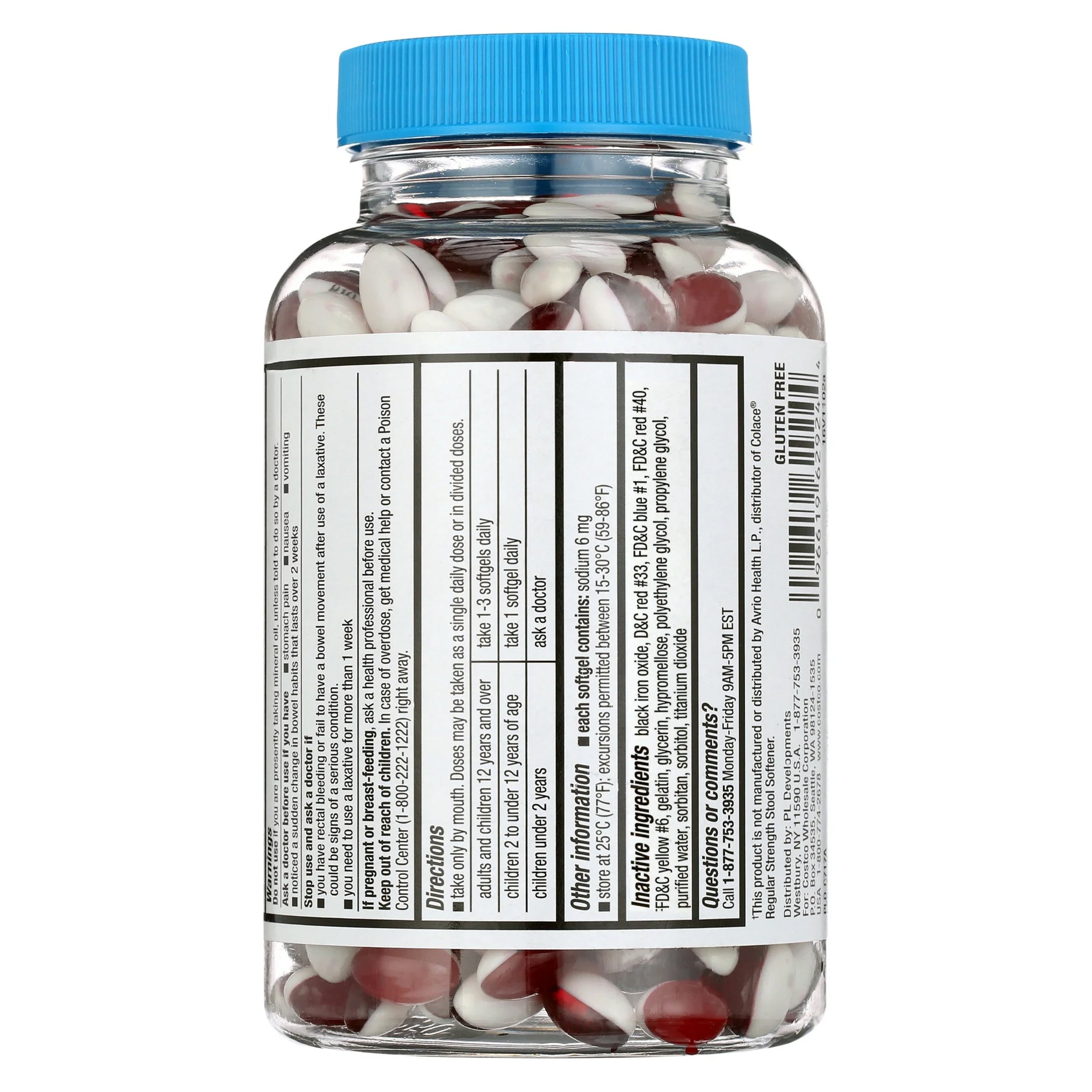 Kirkland Signature Stool Softener, 100 mg, 400 Softgels