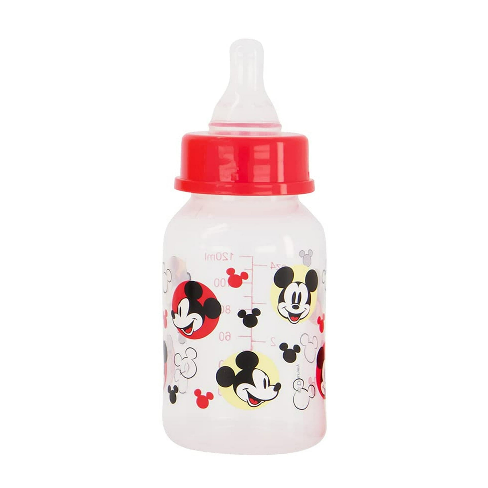 Disney Baby Mickey Mouse Mickey Faces Pattern 5 oz Baby Bottle