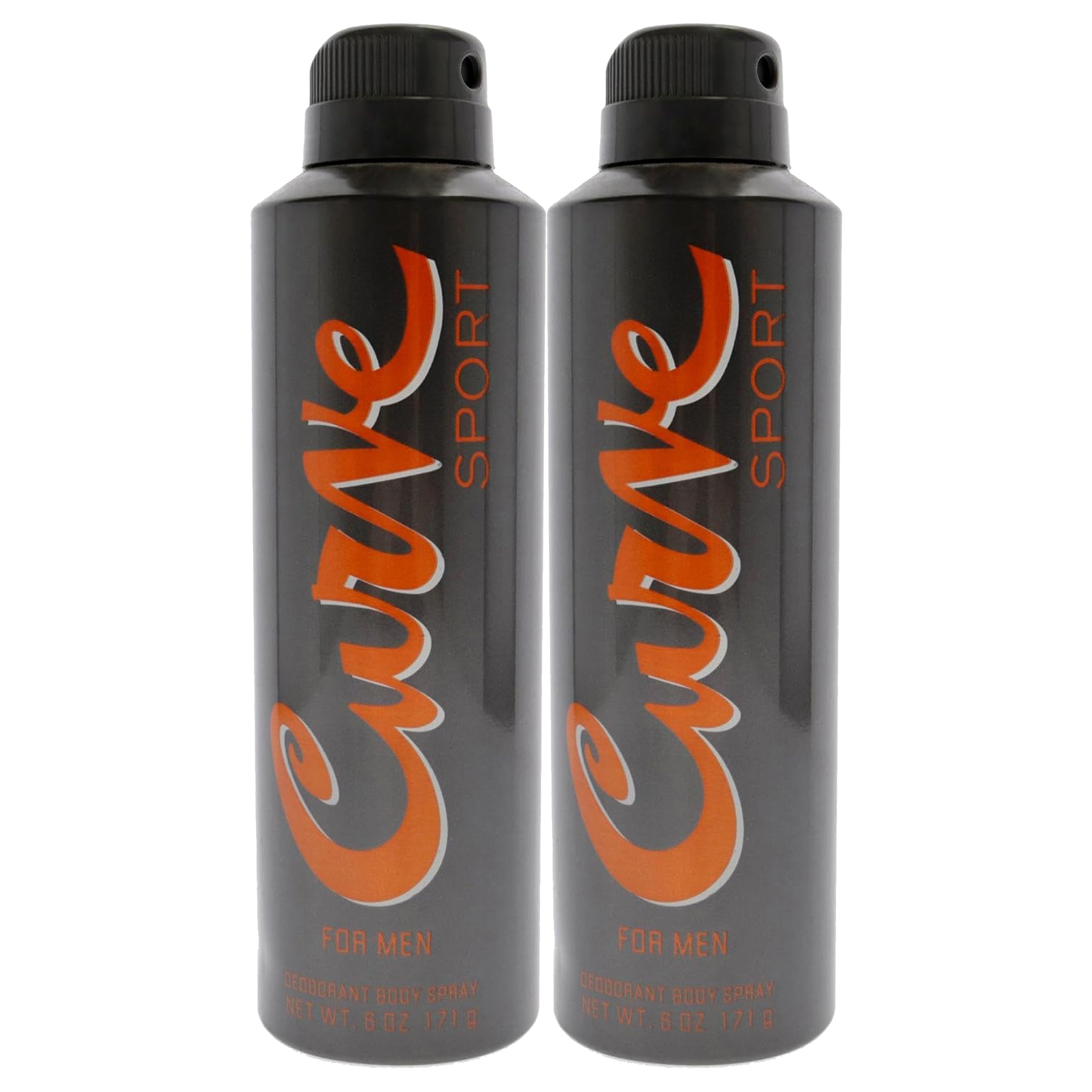 Curve Men's Deodorant Body Spray, Sport Deodorant by Liz Claiborne, 6 Oz