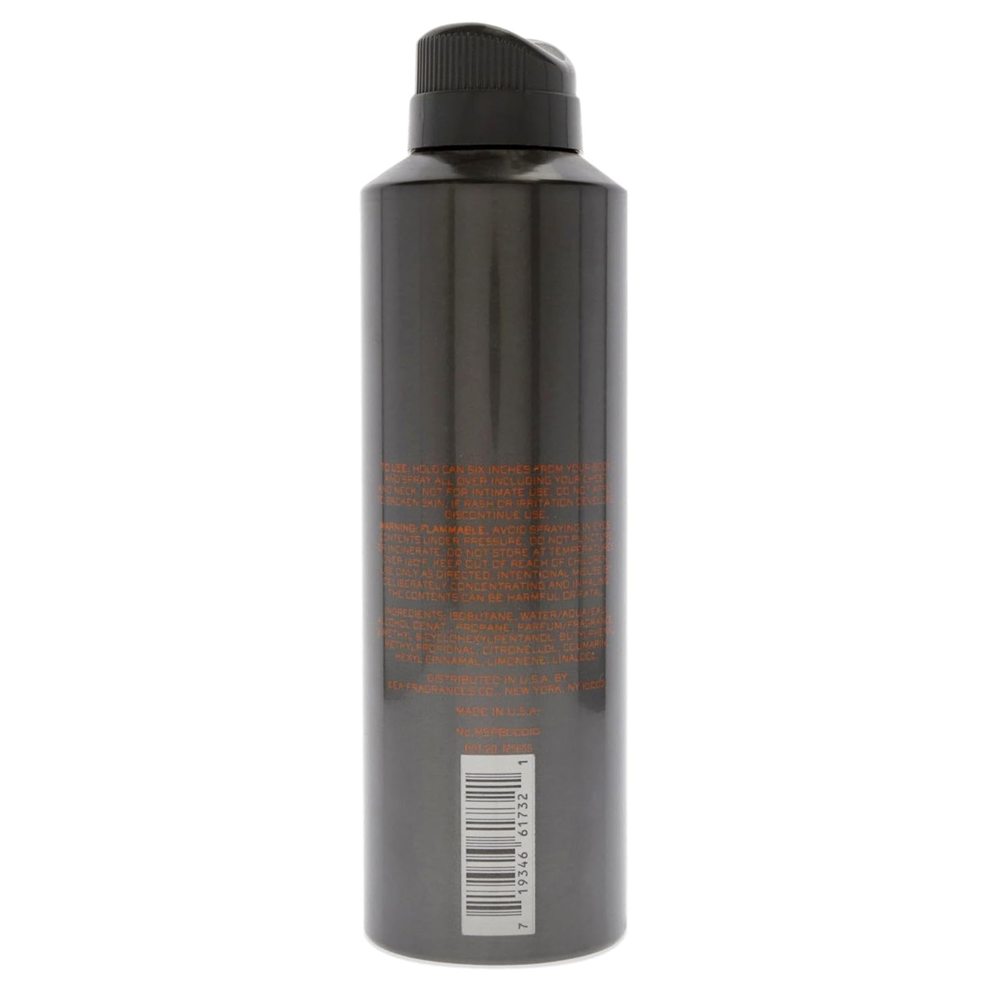 Curve Men's Deodorant Body Spray, Sport Deodorant by Liz Claiborne, 6 Oz