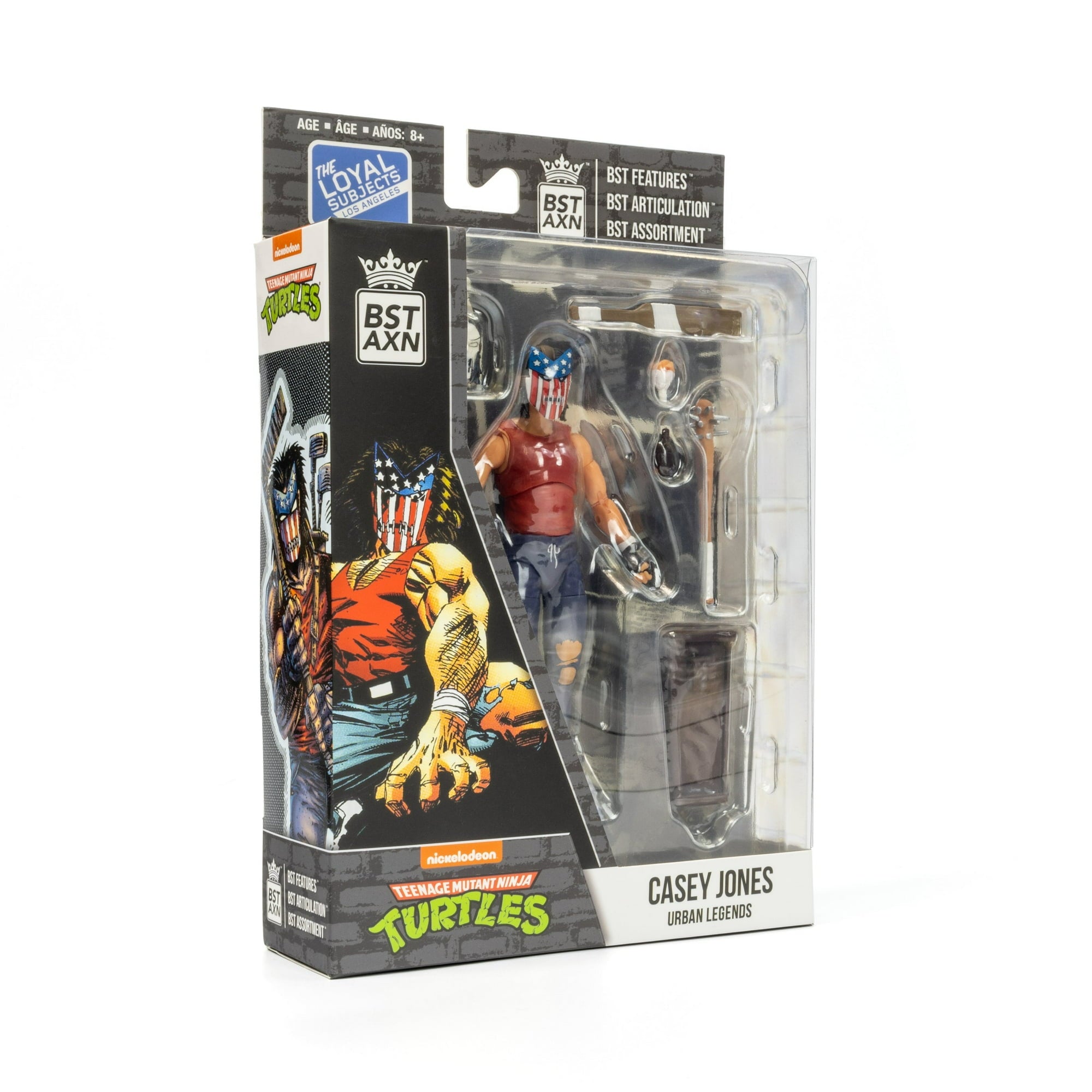 Teenage Mutant Ninja Turtles: Best Action Figure Wave 4 Casey Jones Urban Legends 5" Figure for Kids 8+