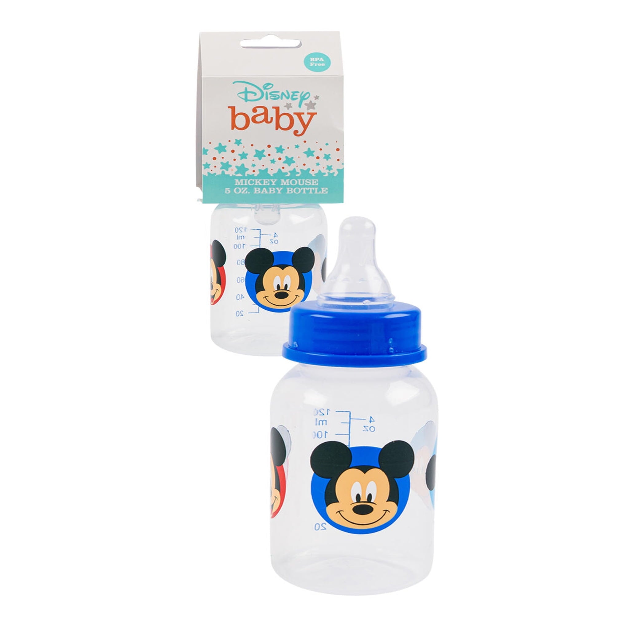 Disney Baby Mickey Mouse Different Expressions Mickey 5 oz Baby Bottle