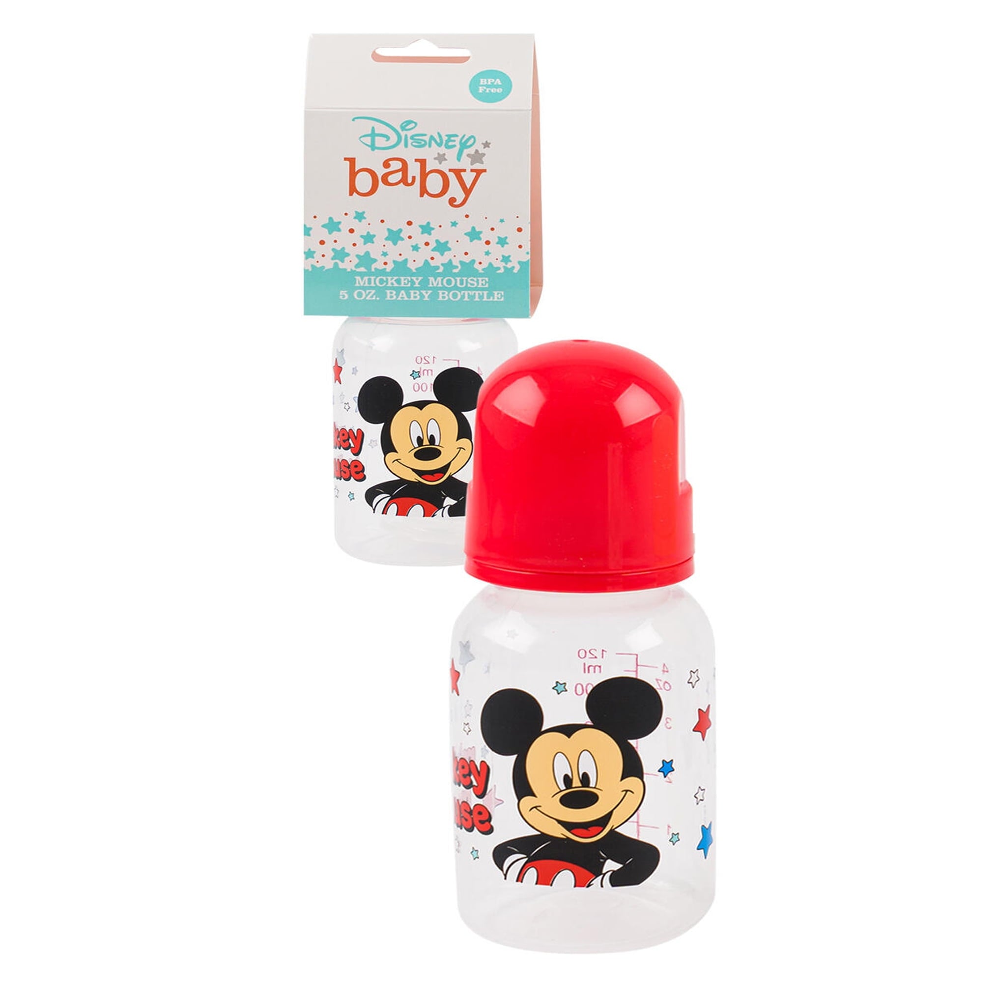 Disney Baby Mickey Mouse Happy Mickey 5 oz Baby Bottle