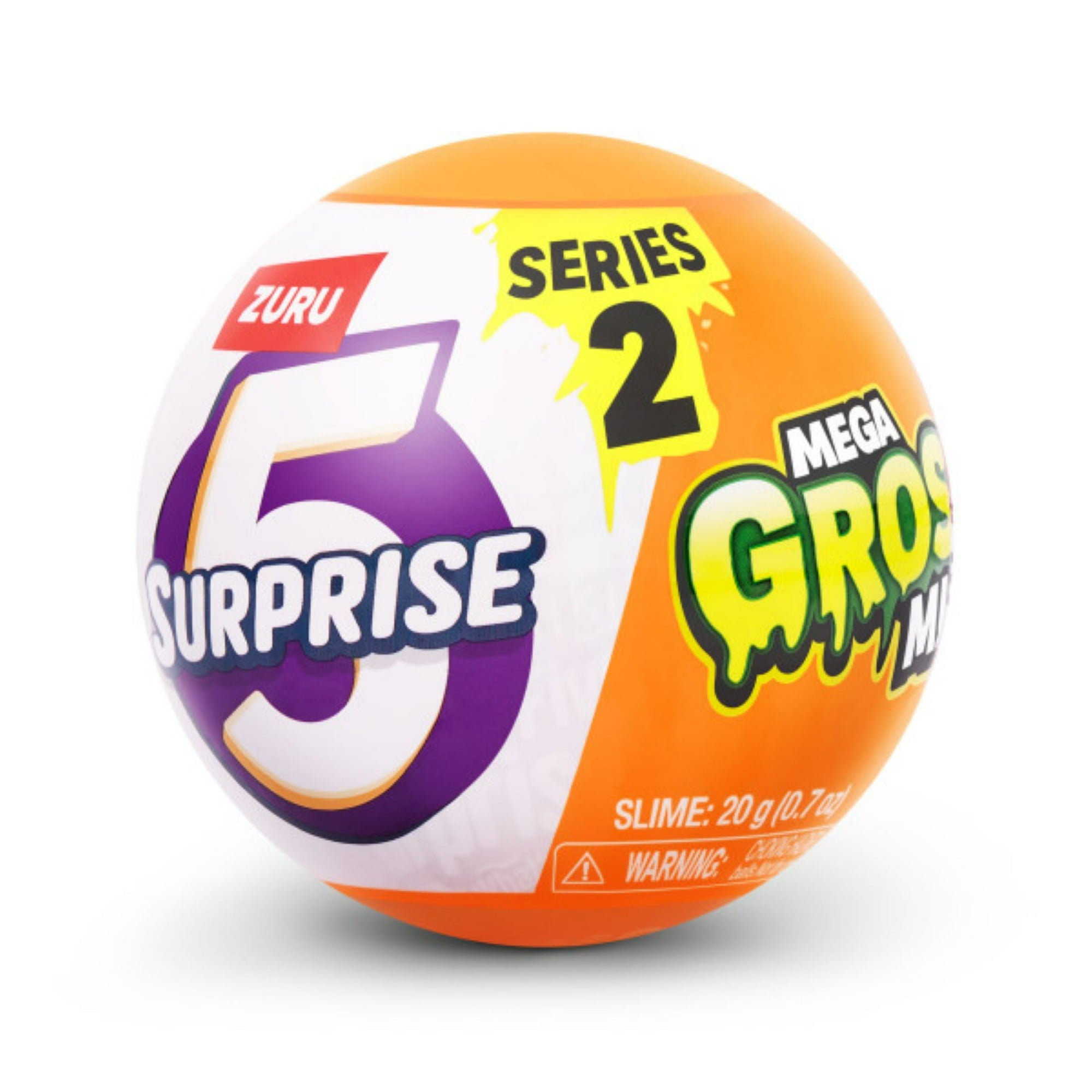 5 Surprise Mega Gross Minis Series 2 by ZURU, Novelty Unbox Surprise, Slime, Ages 3+, One Pack