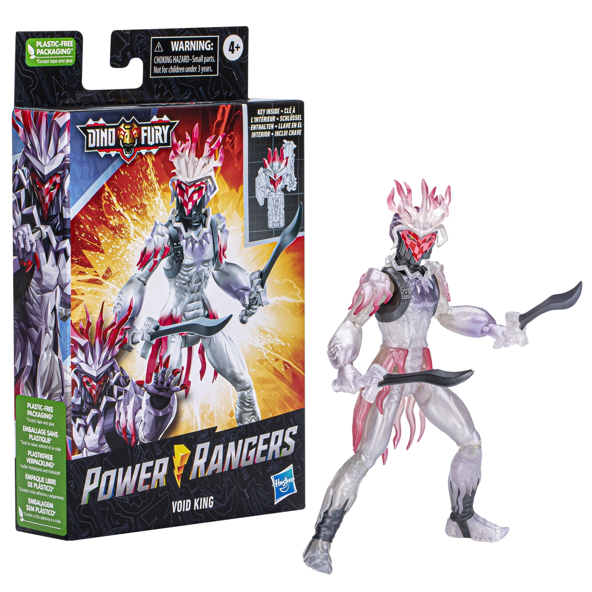 Power Rangers Dino Fury Void King, Power Rangers Toys Action Figure