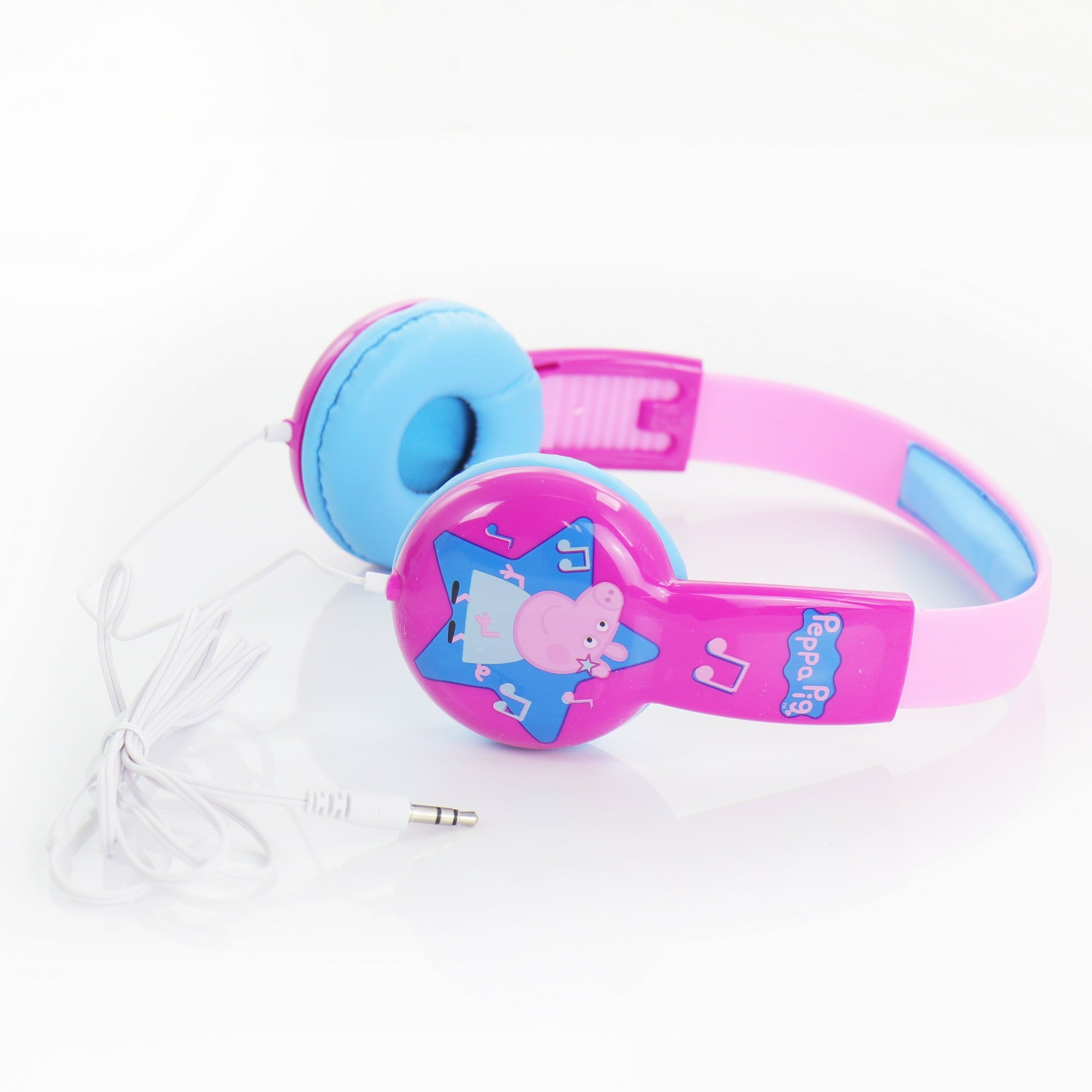 Peppa Pig Children's Over-Ear Headphones, Pink/Blue