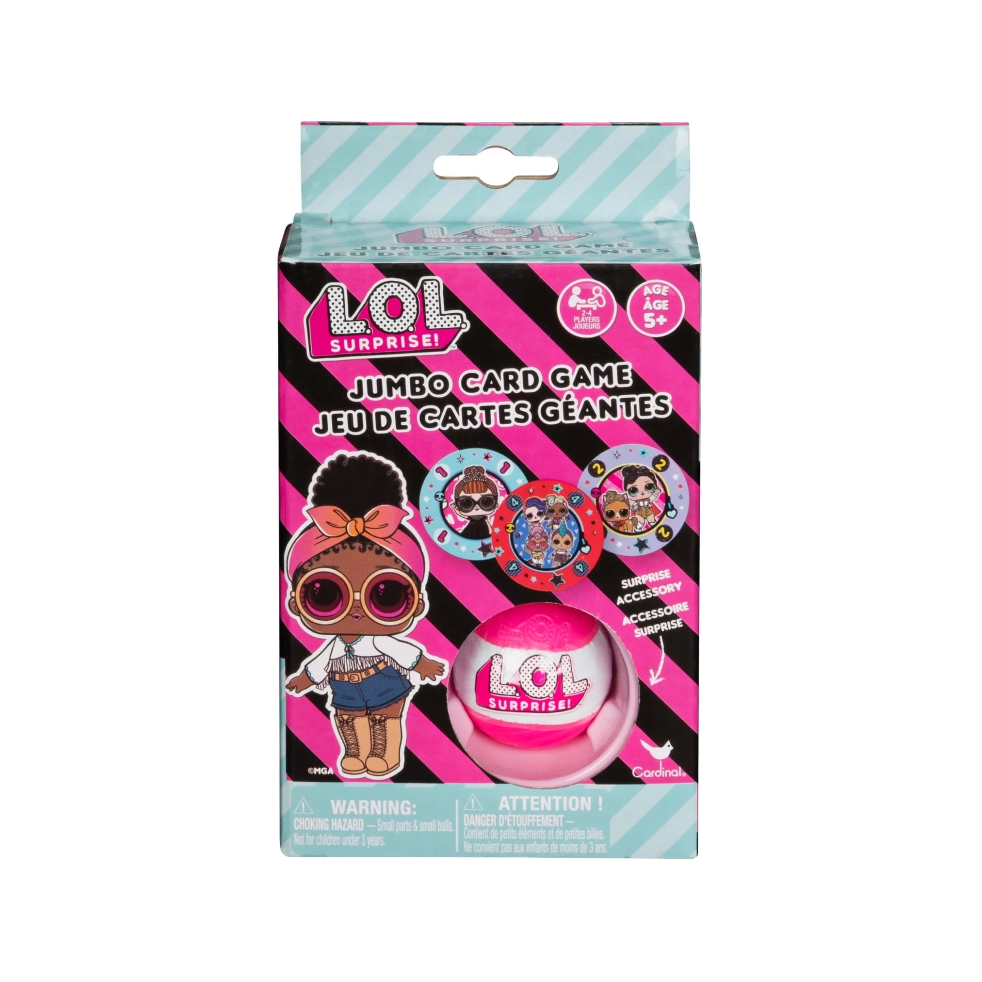 L.O.L. Surprise! Card Game with Surprise Accessory Blister Card