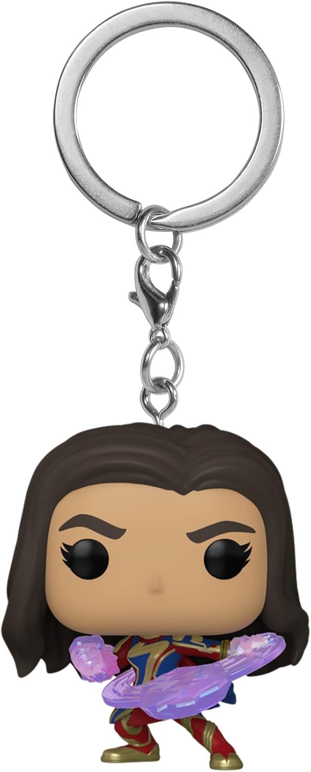 Funko POP! Keychain: The Marvels - Ms. Marvel Novelty Keyring