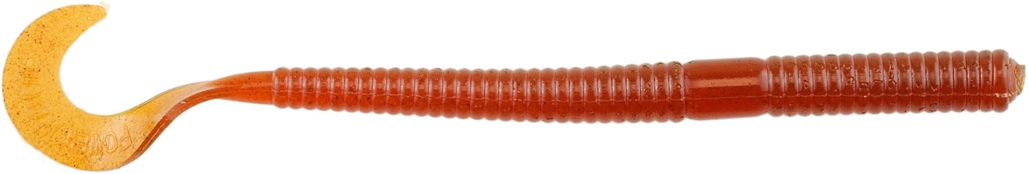 Berkley PowerBait Power Worms Soft Bait - Motor Oil - 4in | 10cm - Bass