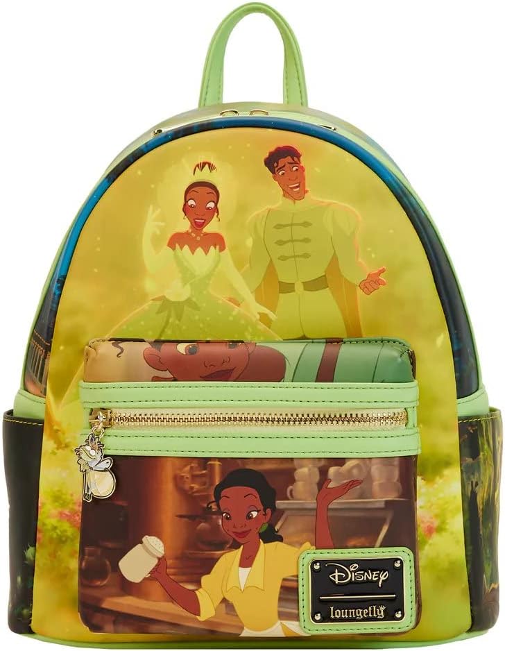 Loungefly: Disney Princess And Frog Mini Backpack – Stylish, Compact Design