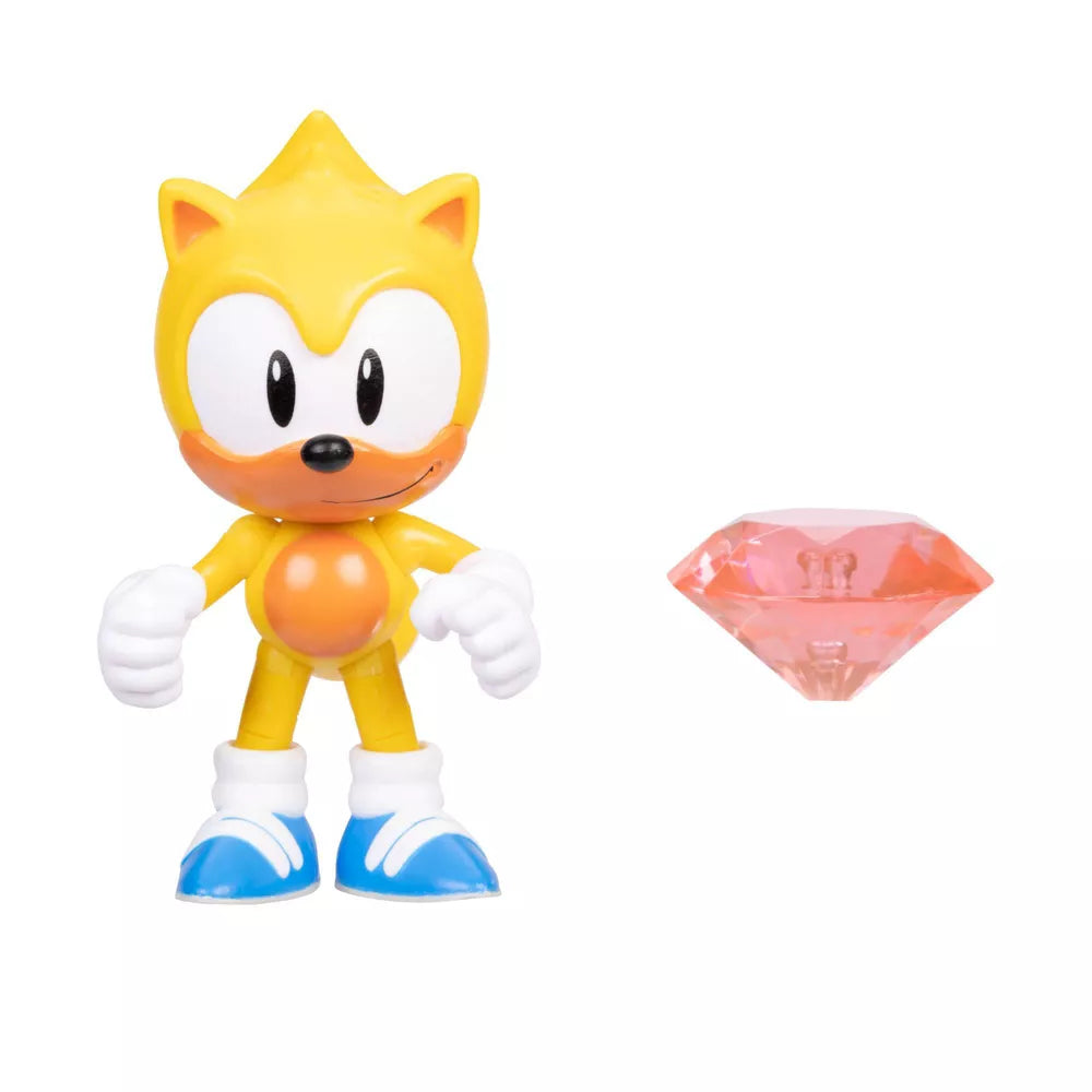 Sonic the Hedgehog Classic 4" Ray with Red Chaos Emerald Action Figure