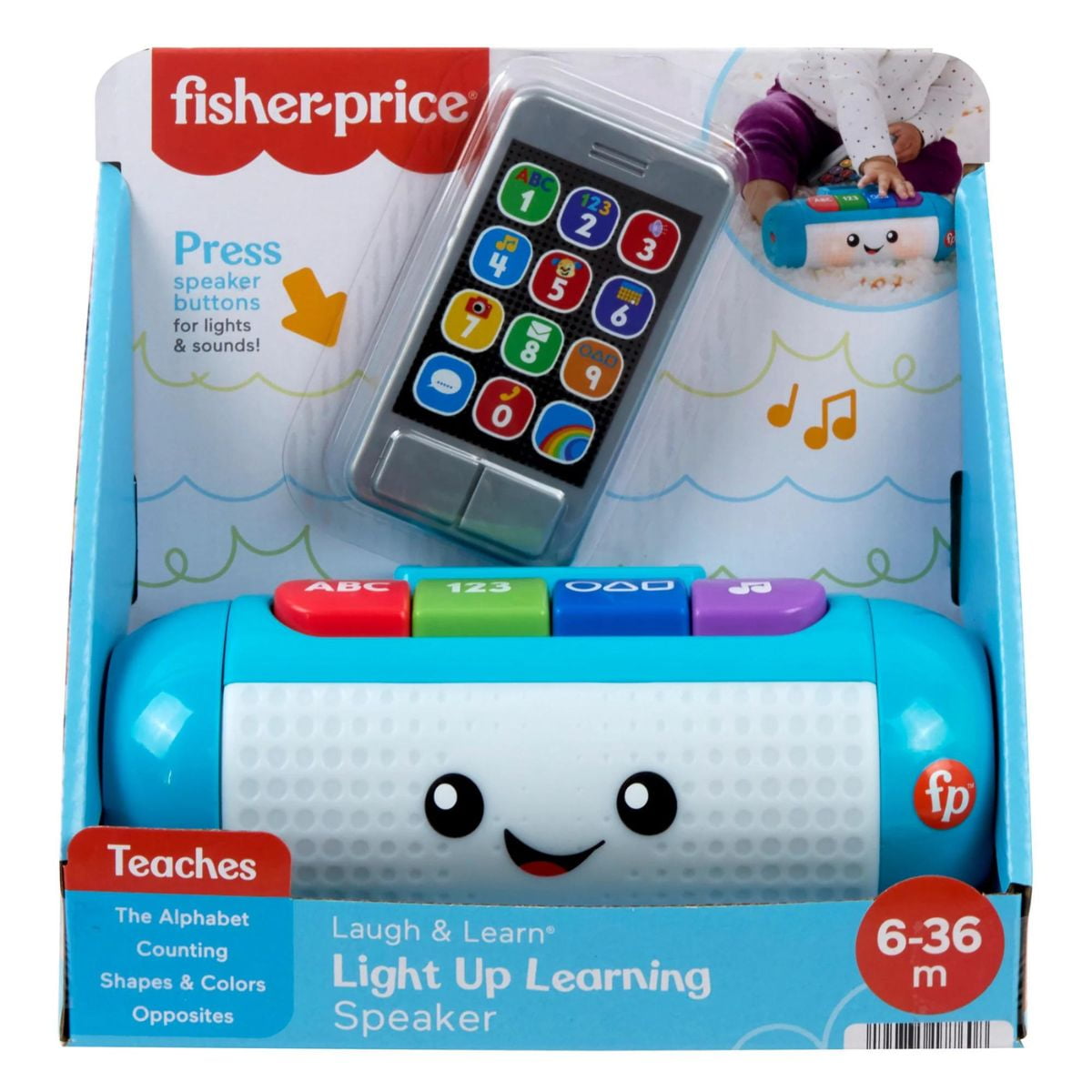 Fisher-Price Portable Unisex Toddler Electronic Learning Systems, Plastic Multicolor