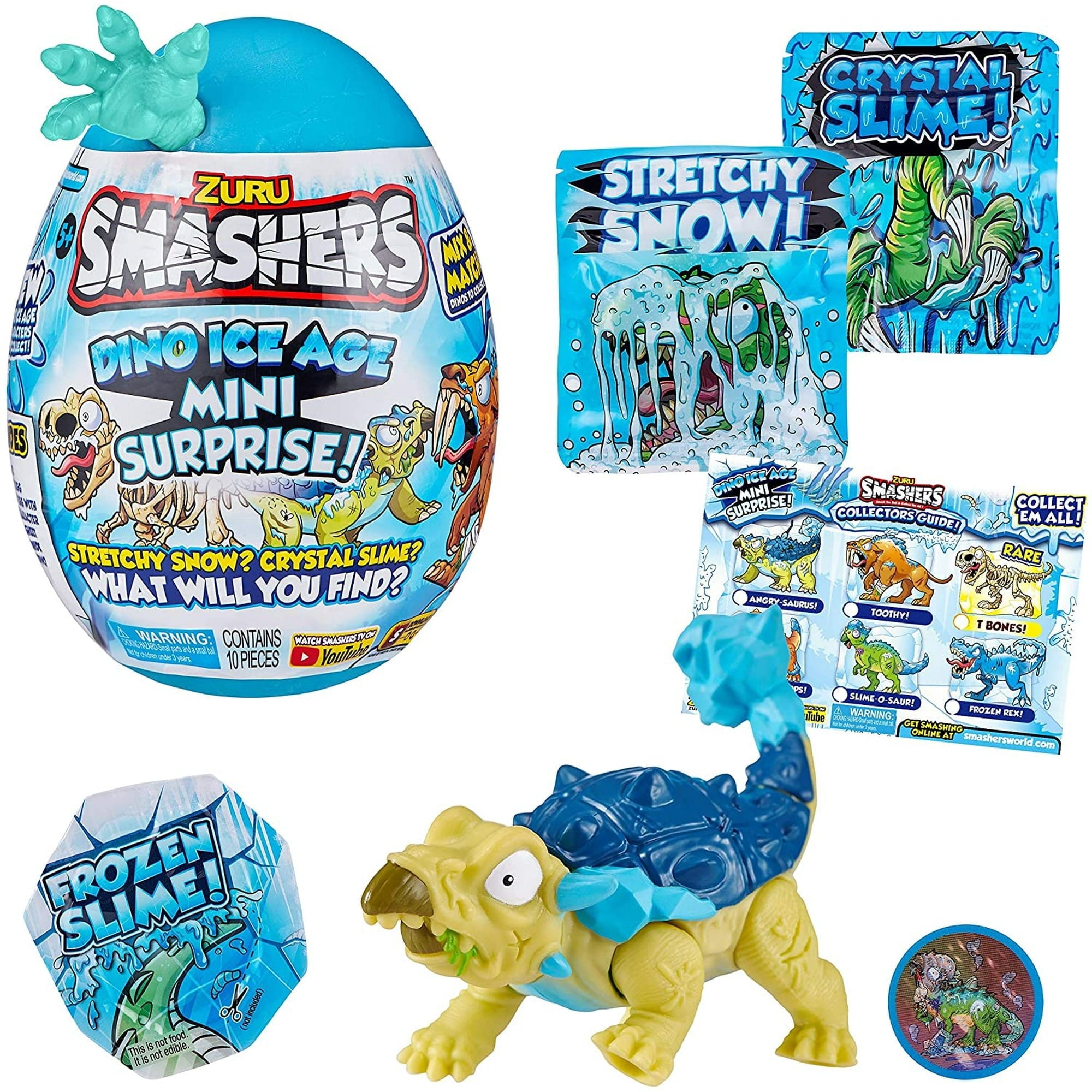 Smashers Dino Ice Age Mini Surprise Egg - Angry-saurus