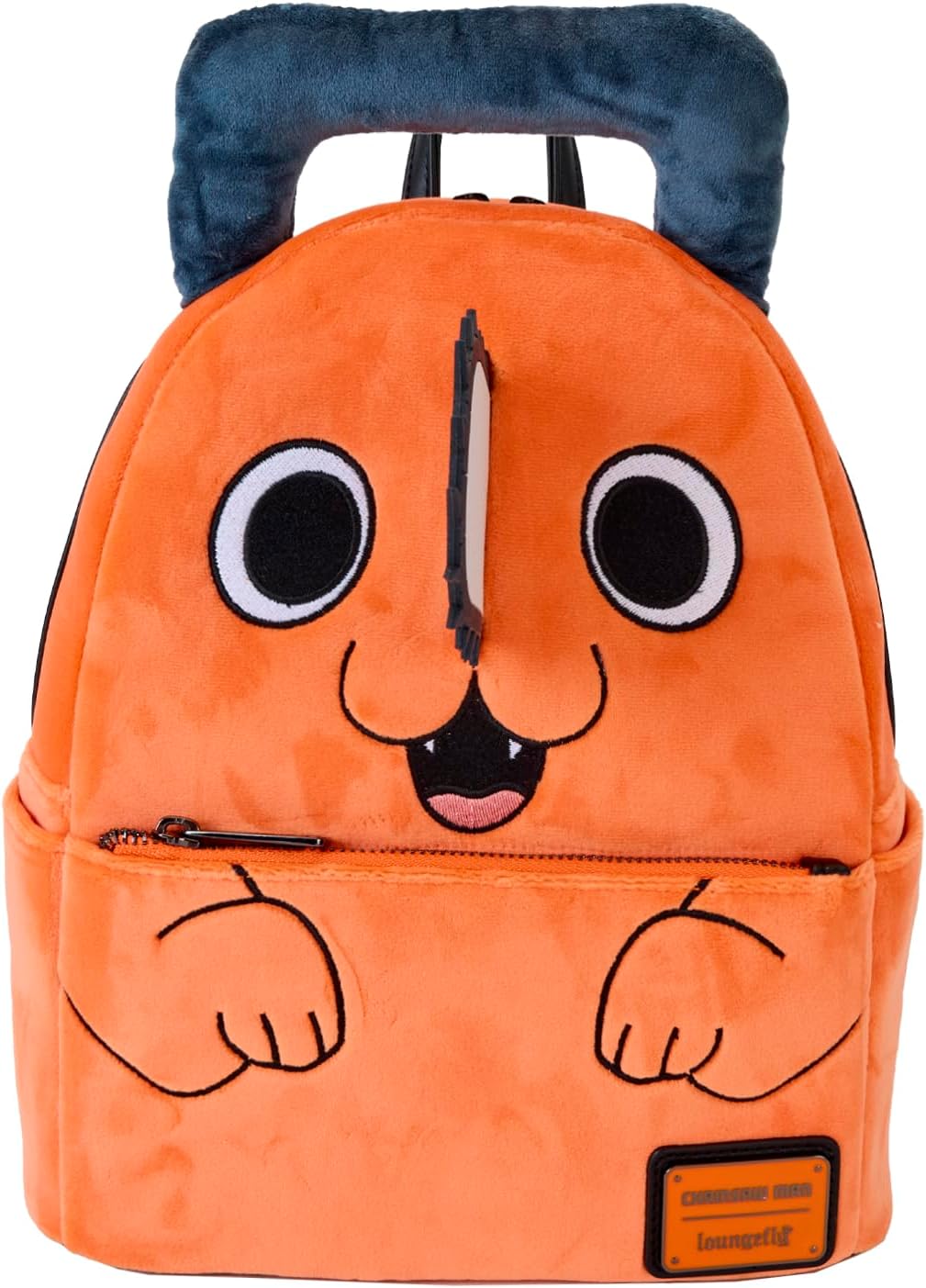 Loungefly: Crunchyroll Chainsaw Man Pochita Plush Cosplay Mini Backpack – Stylish, Compact Design