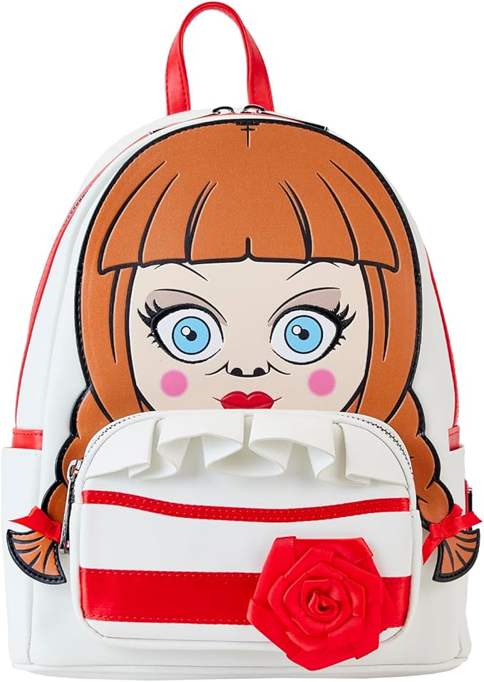 Loungefly: WB Annabelle Cosplay Mini Backpack – Stylish, Compact Design