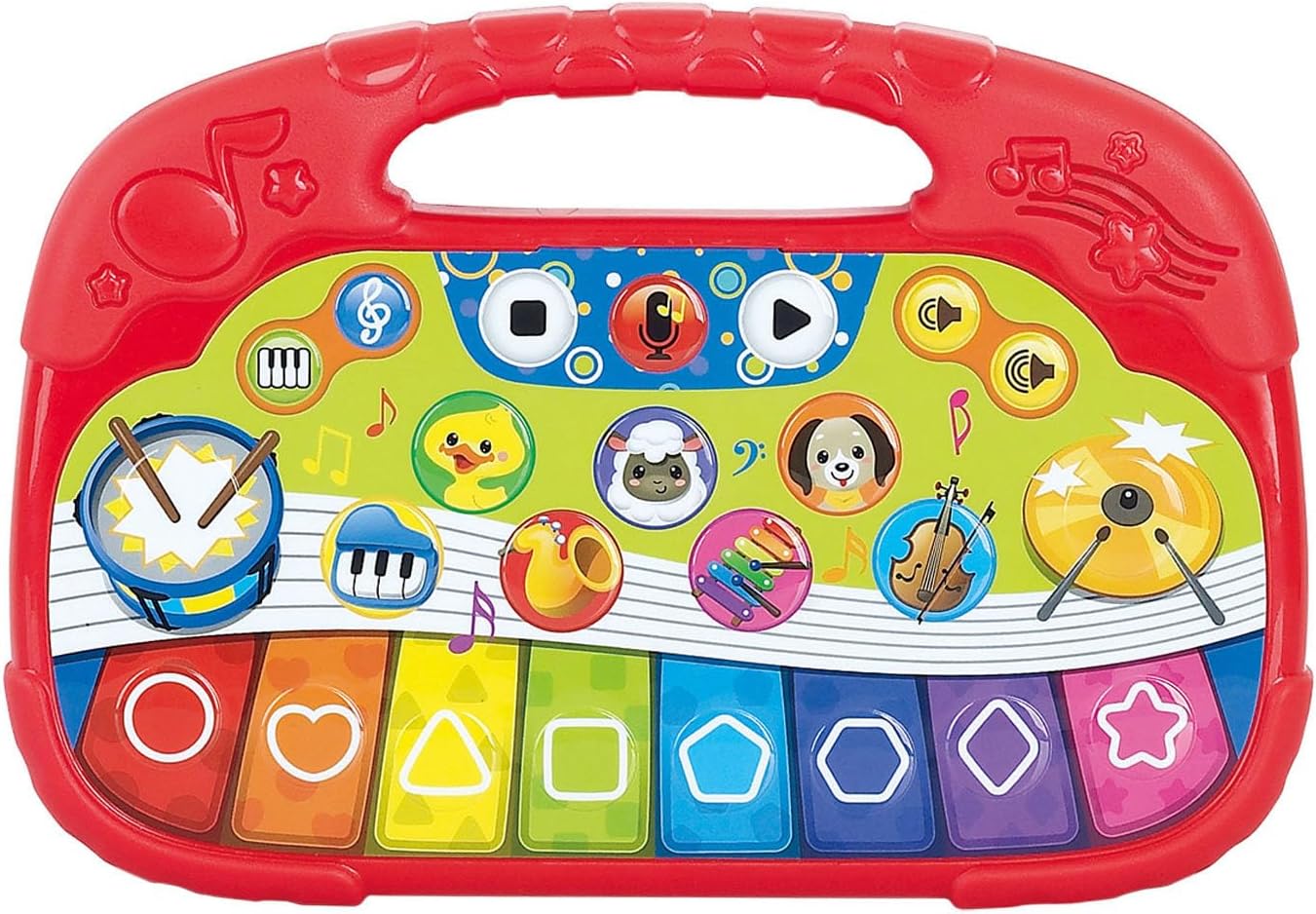 PlayGo Animal Orchestra Keyboard For Kids Ages 4 & Up