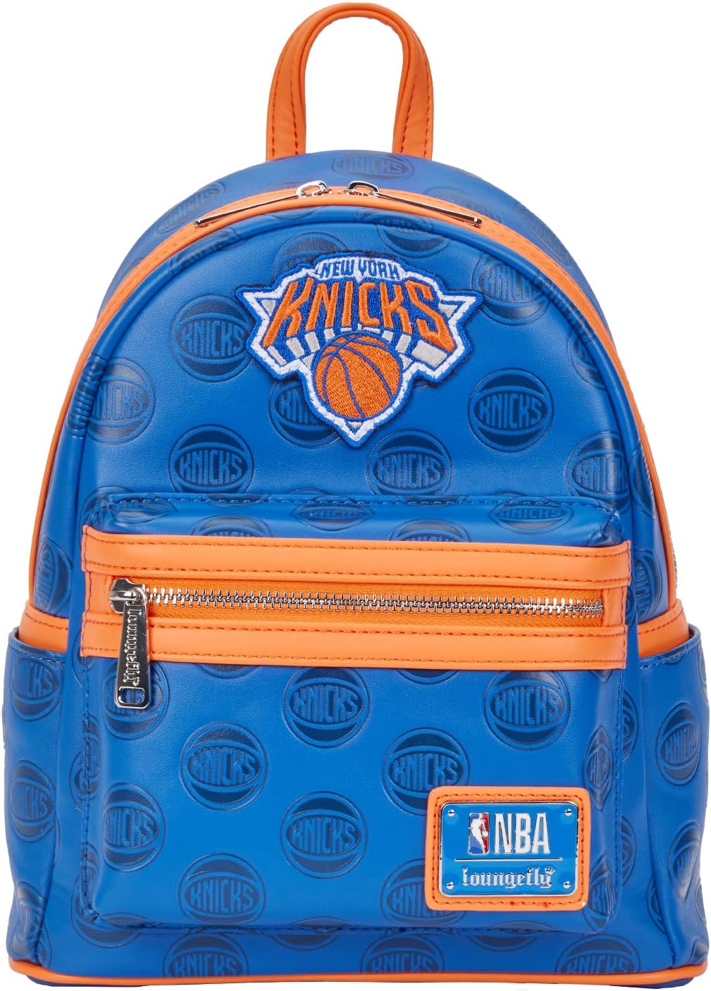 Loungefly: NBA New York Knicks Debossed Logo Mini Backpack – Stylish, Compact Design