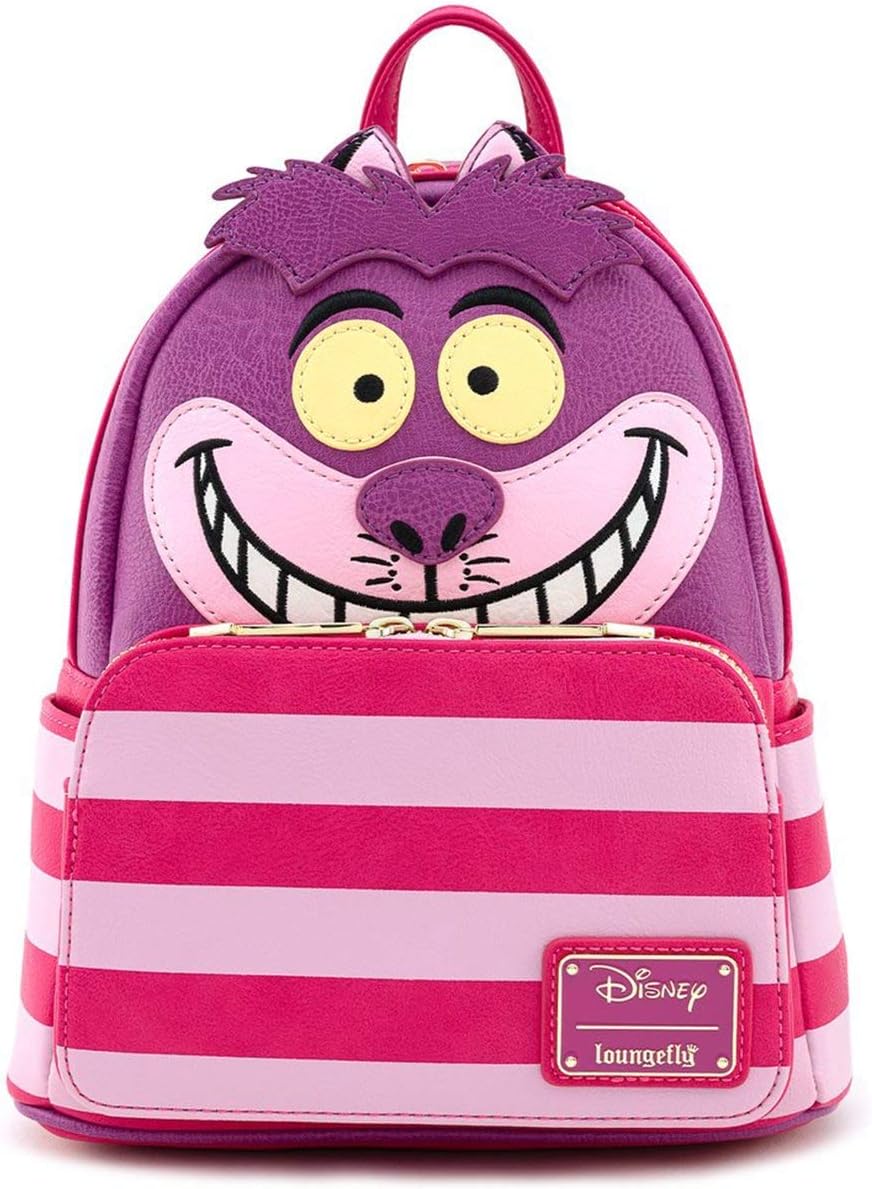 Loungefly: Alice Cheshire Cat Cosplay Backpack – Stylish, Compact Design