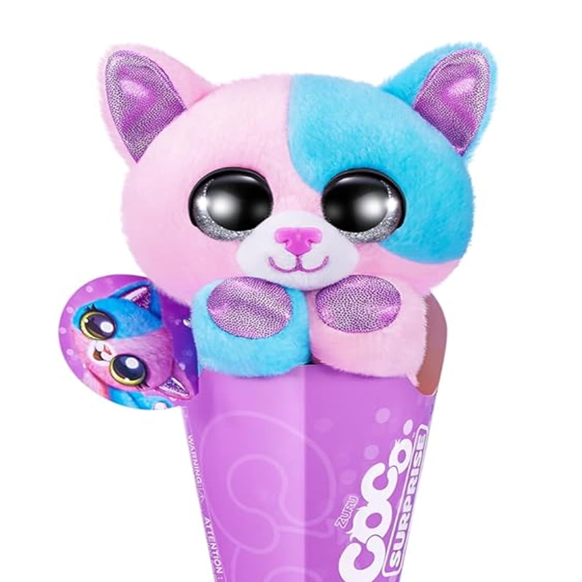 Coco Cones Surprise Mitzy Animal Plush Toy by ZURU