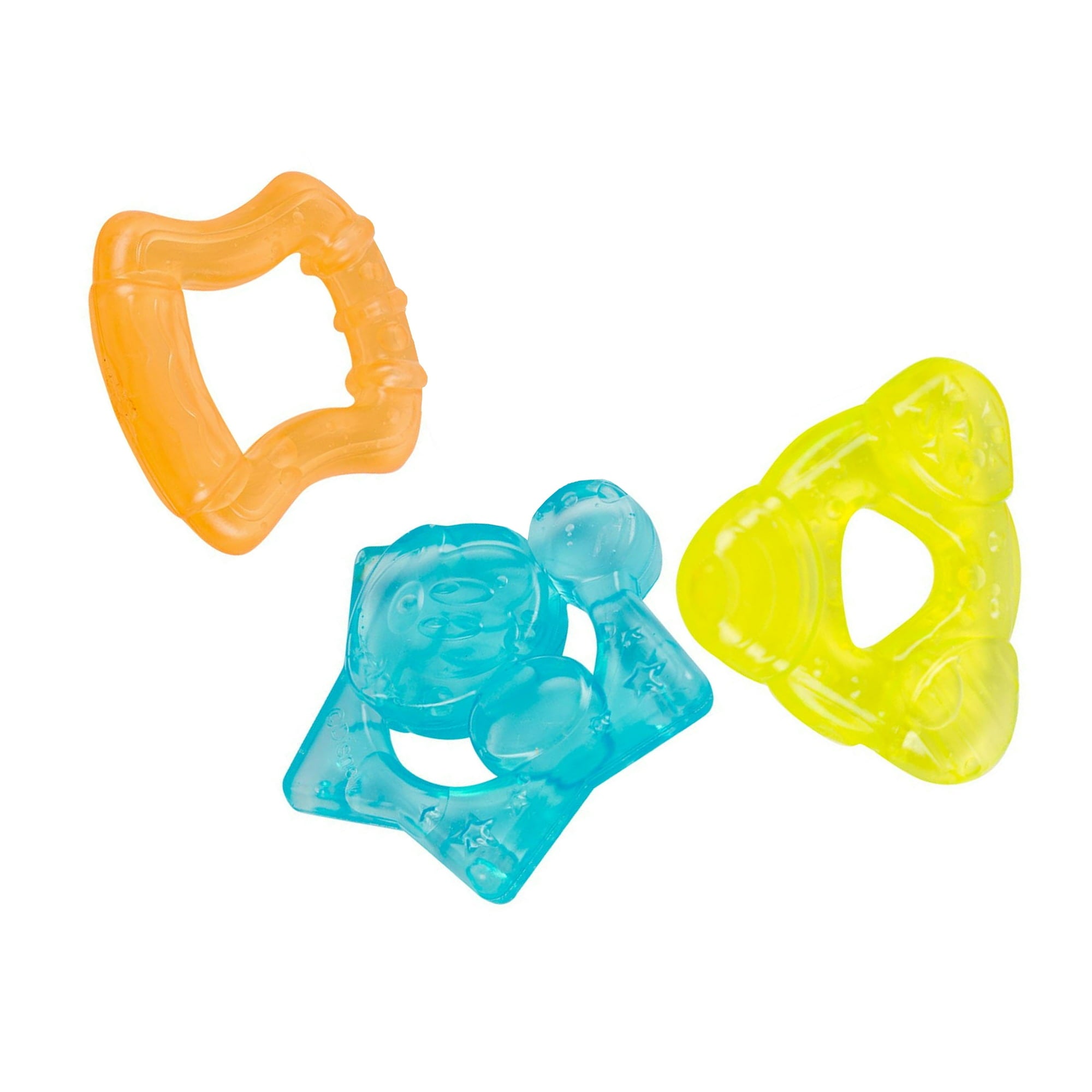 Disney Baby Mickey Mouse 3 Pack Blue & Green Water Teethers