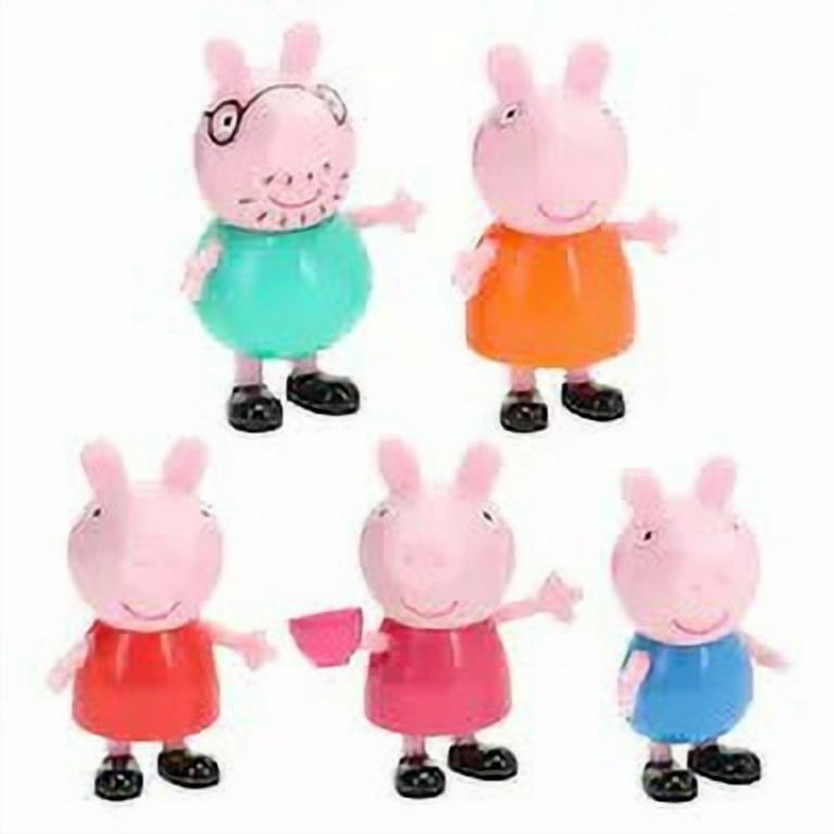 Peppa Pig Miniature Figure On Blister Card - Tea Party Peppa Pig