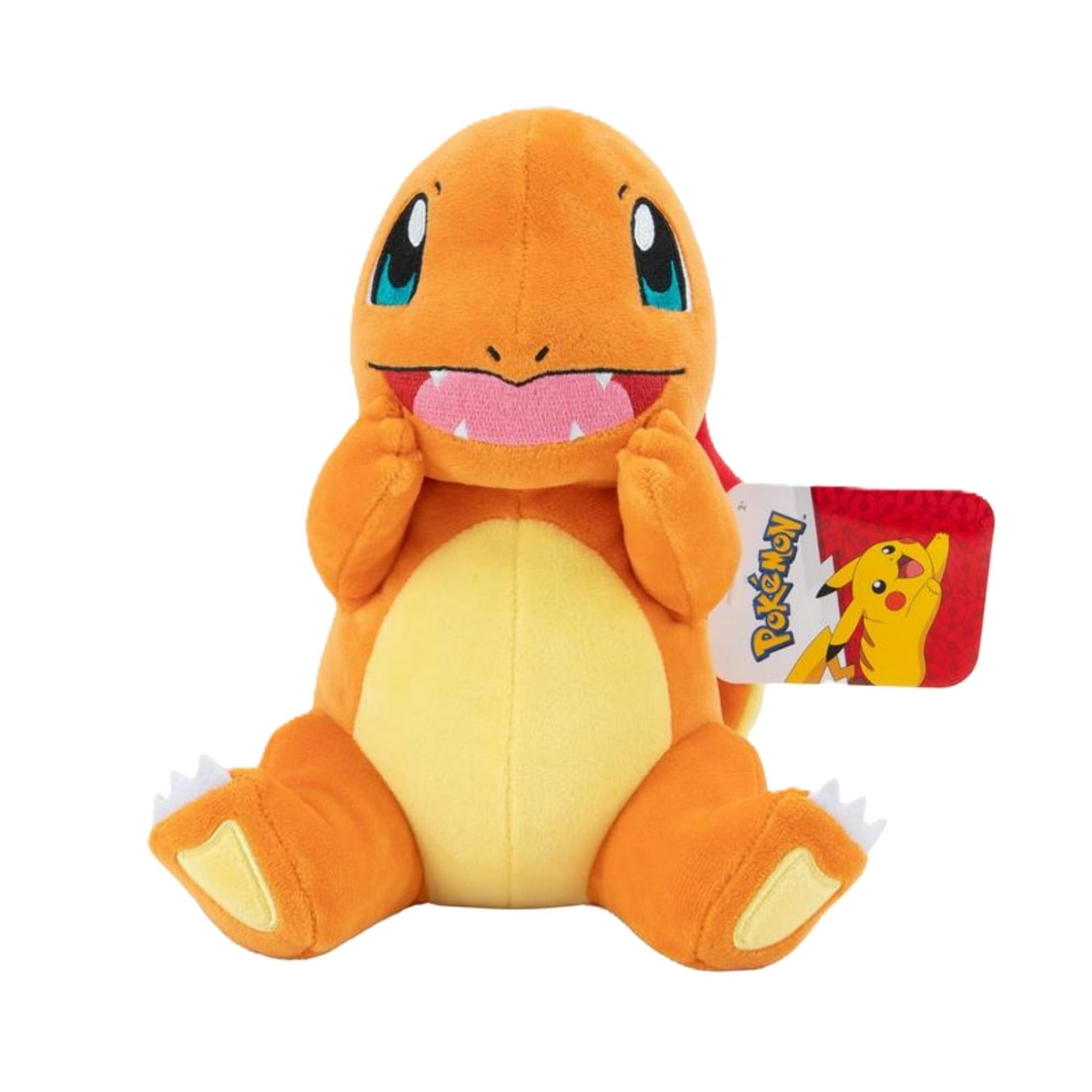 8 Inch Pokemon Charmander Core Plush, Soft And Cuddly Plushie