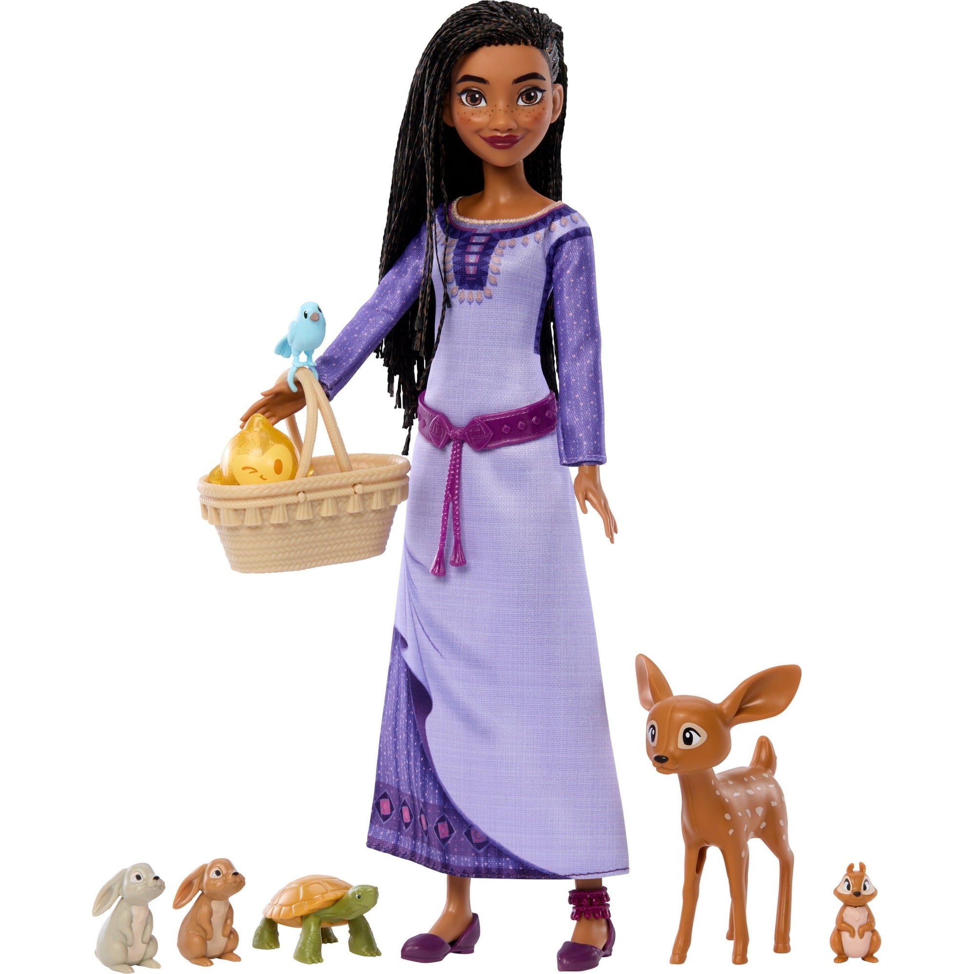 Enchanted Woodland Adventure Friends: Disney Wish Rosa Deluxe Doll and Mystery Accessory Set for Ages 3 and Up