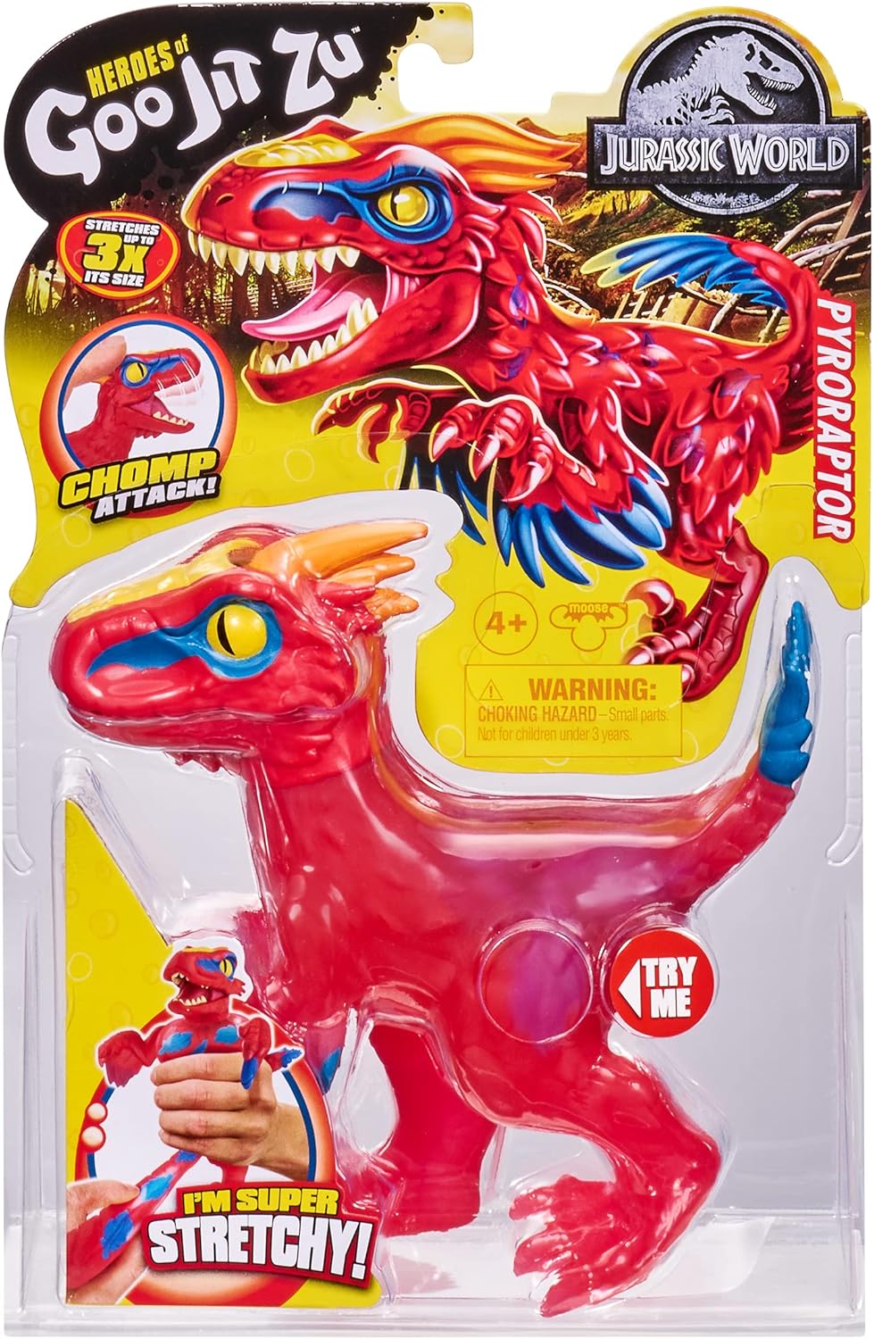 Heroes of Goo Jit Zu, Jurassic World Chomp Attack - Stretch Pyroraptor