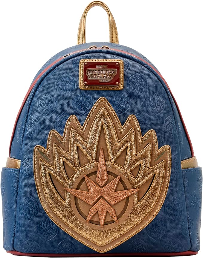 Loungefly: Marvel Guardians of the Galaxy Vol. 3 Ravager Badge Mini Backpack – Stylish, Compact Design