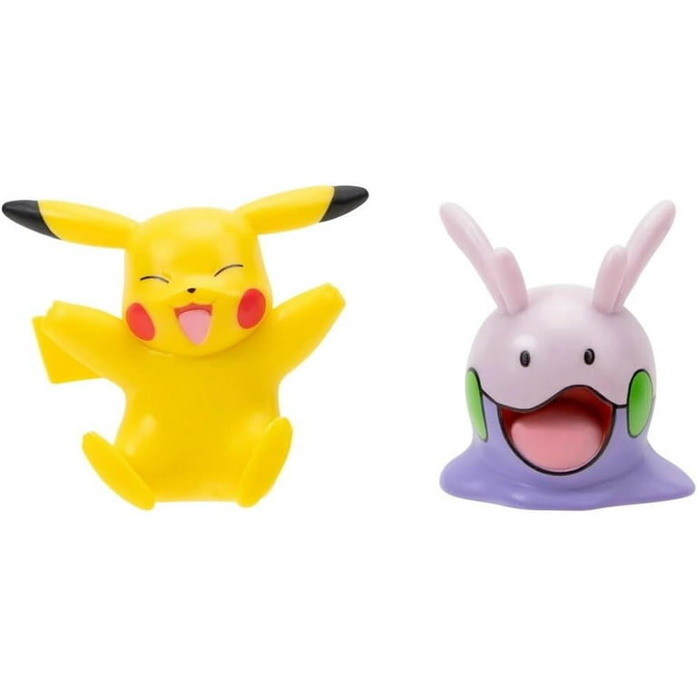 Pokemon Battle Pack Figures 2-3" 2 Pack - Pikachu And Goomy