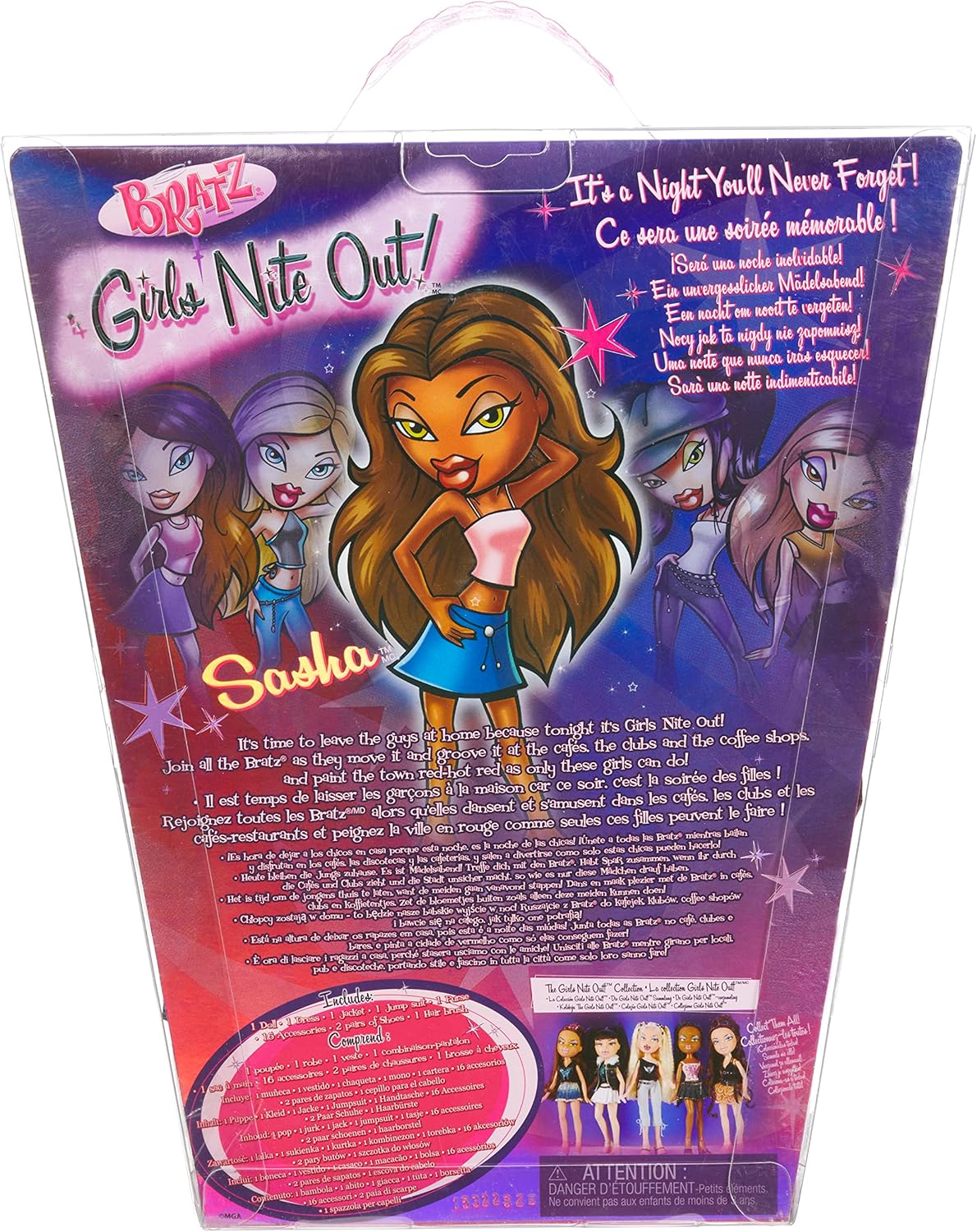 Bratz Girls Nite Out 21st Birthday Edition Fashion Doll Sasha