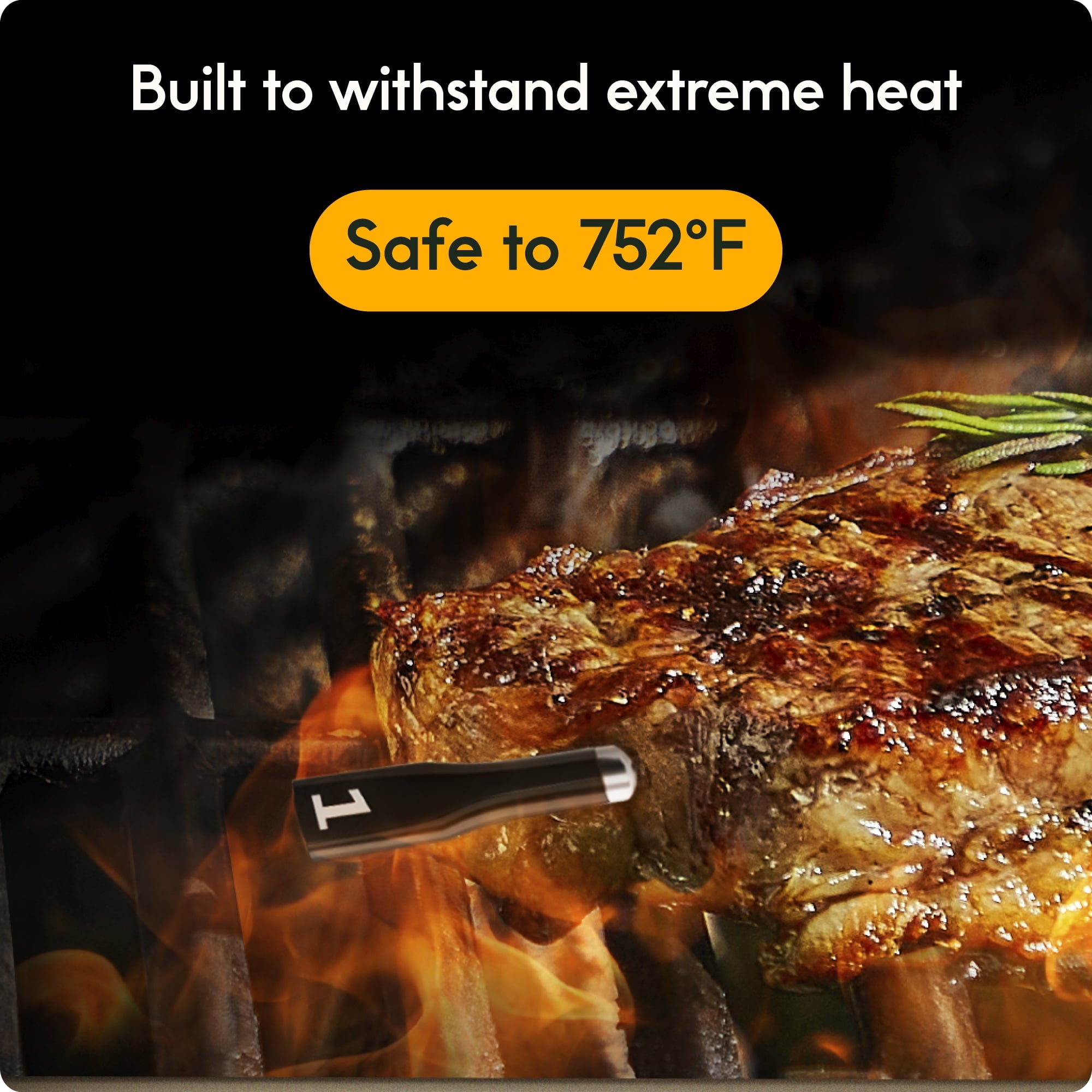 Open Box CHEF iQ Sense Smart Wireless Ultra-Thin Meat Thermometer, Unlimited Range, Bluetooth & Wifi, - 2 Probe Set with Smart Hub