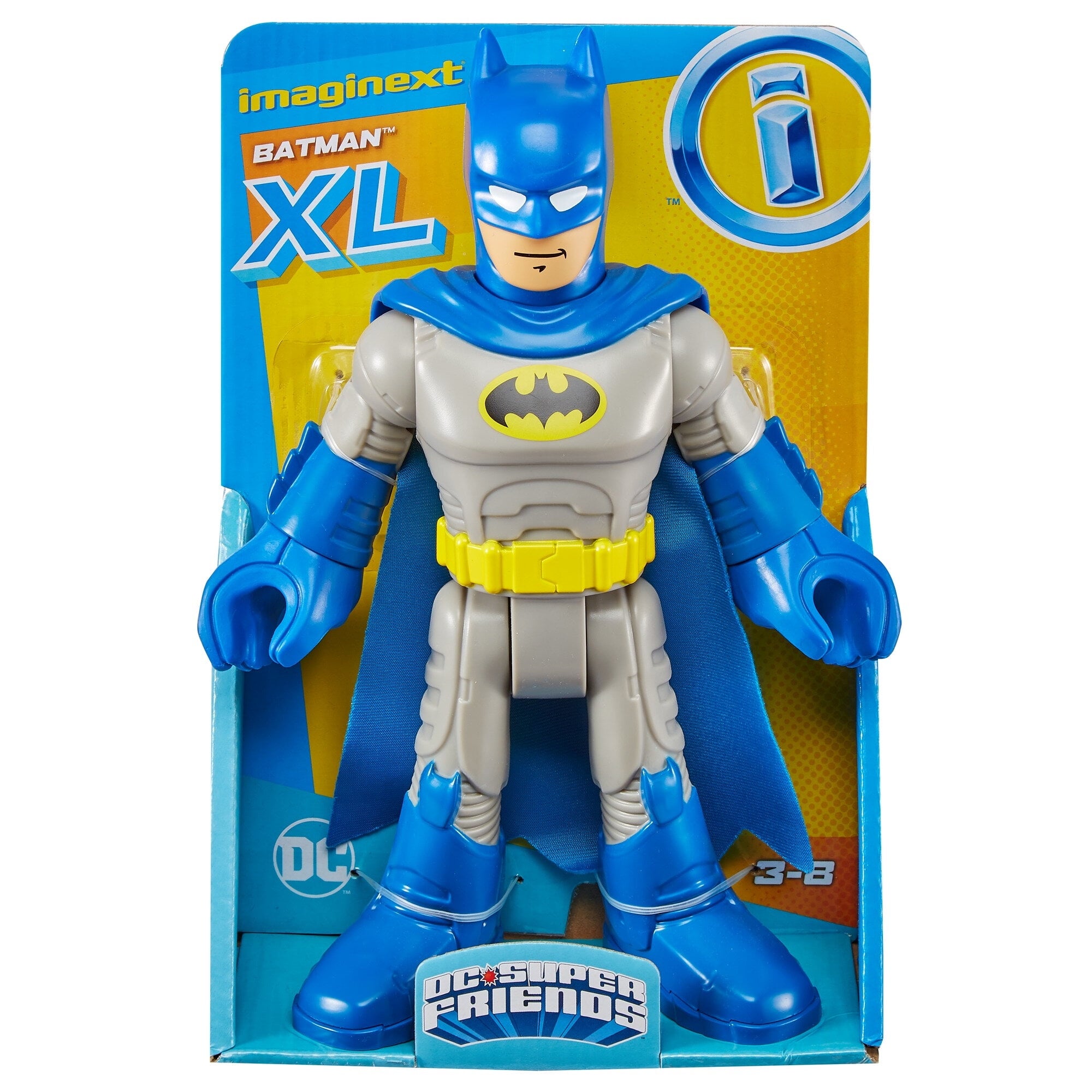 Fisher-Price Imaginext DC Batman Super Friends: Blue - for Kids 3-8 Years old
