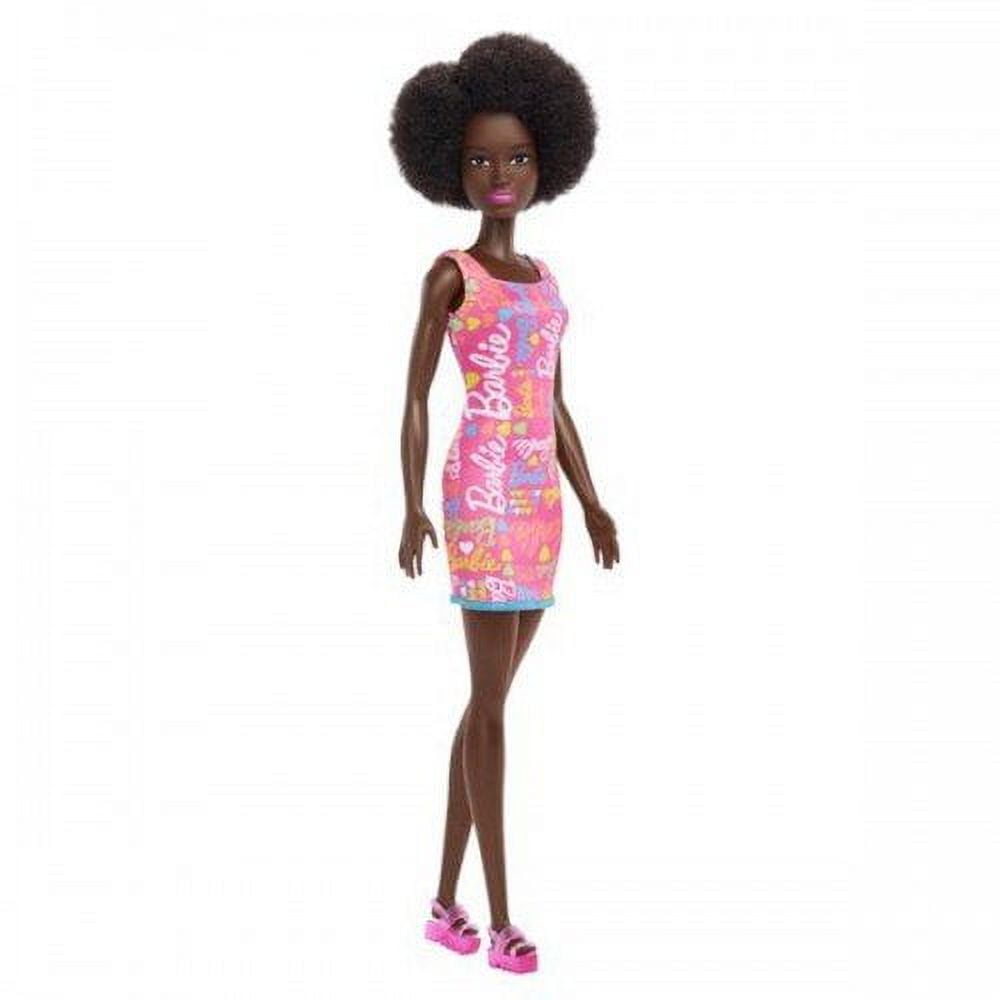 Barbie Afro 12 Inch in Pink Dress Fashion Doll