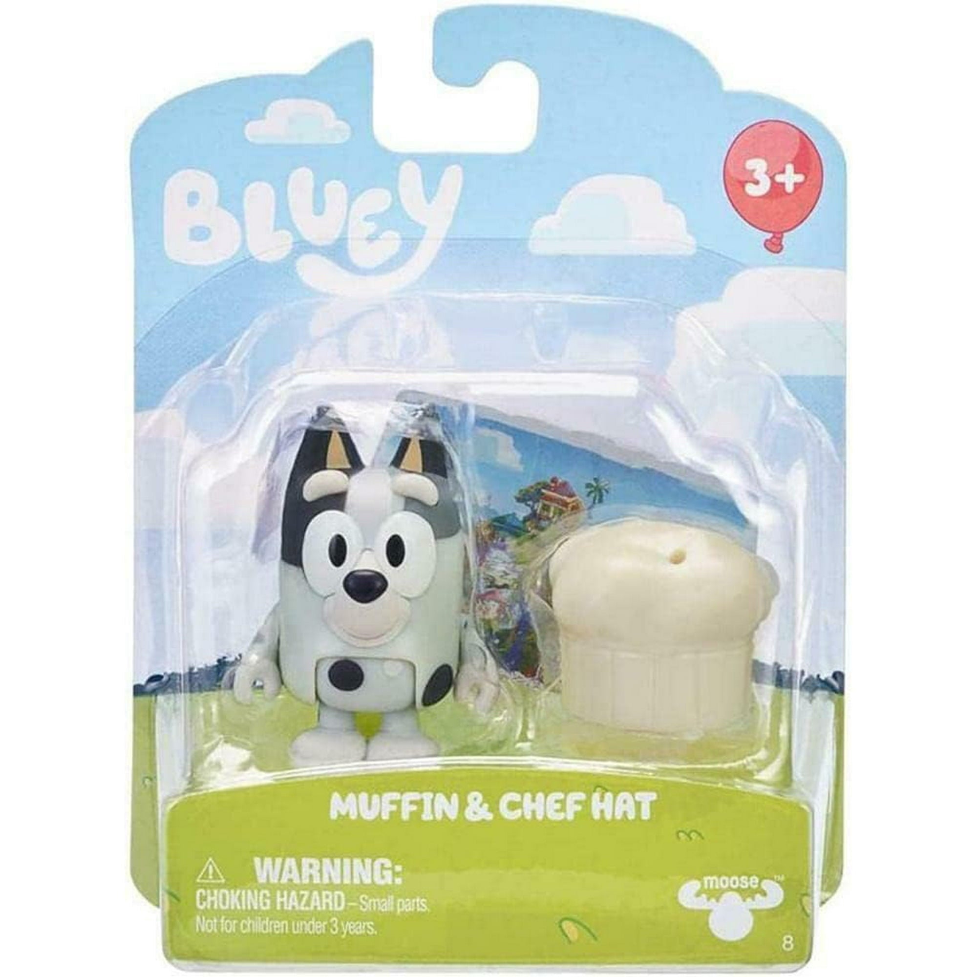 Bluey Story Series 9 Figure Pack Including Accessory (Muffin And Chef Hat)