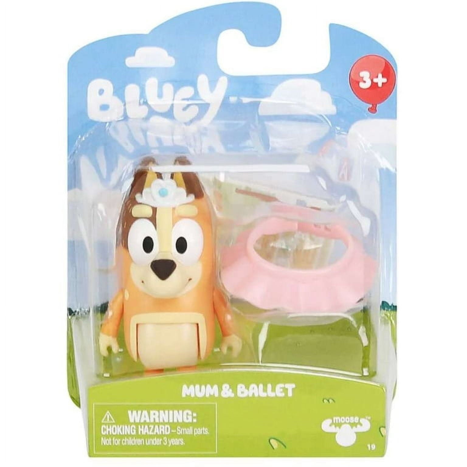 Bluey Story Series 9 Figure Pack Including Accessory (Mum And Ballet)