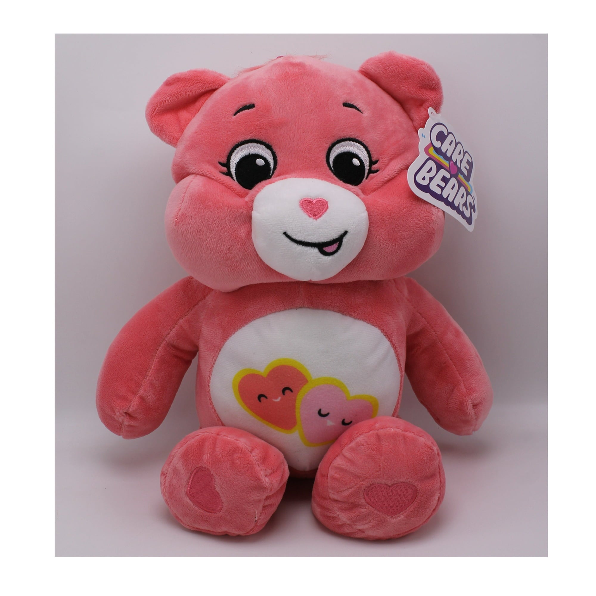 Care Bears 15 Inch Plush Toy, Love-A-Lot Bear Plush, Perfect Huggable Size for Ages 4+