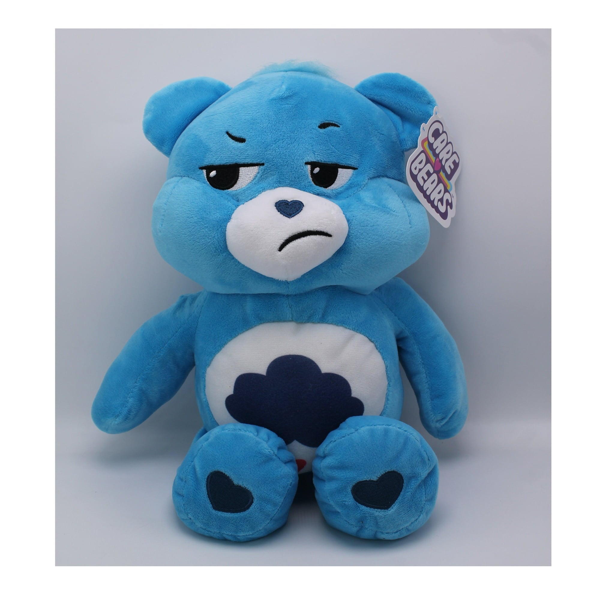 Care Bears 15 Inch Plush Toy, Grumpy Bear Plush, Perfect Huggable Size for Ages 4+