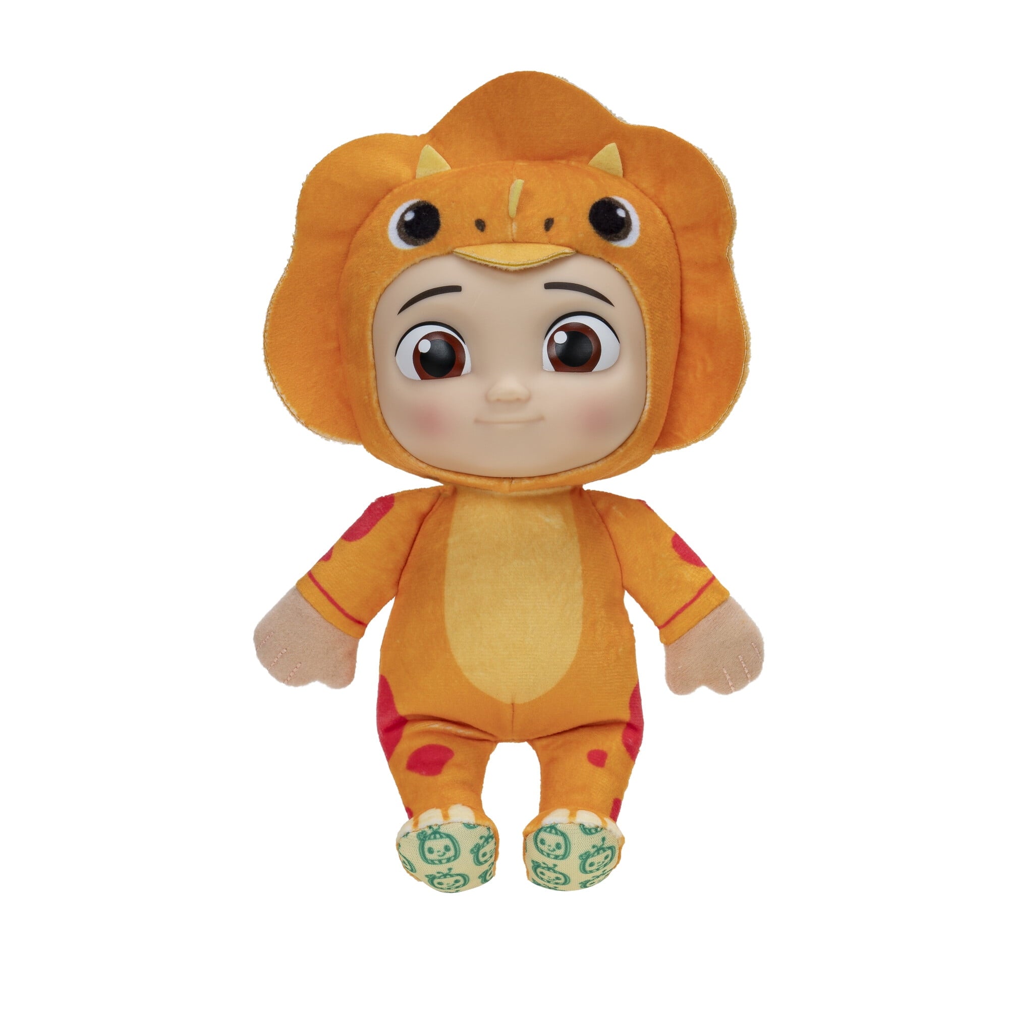 CoComelon Cece Dino Plush,  Adorable 8 Inch Dinosaur Toy Plush for Preschoolers