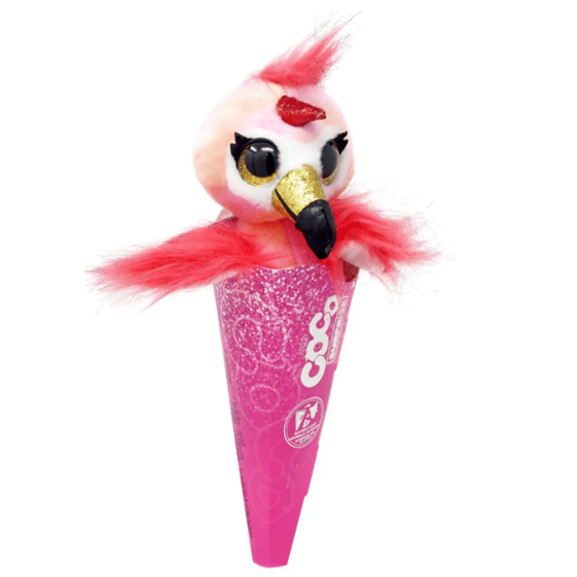 Coco Cones Surprise Fantasy Series Hop Animal Collectible Plush Toy by ZURU
