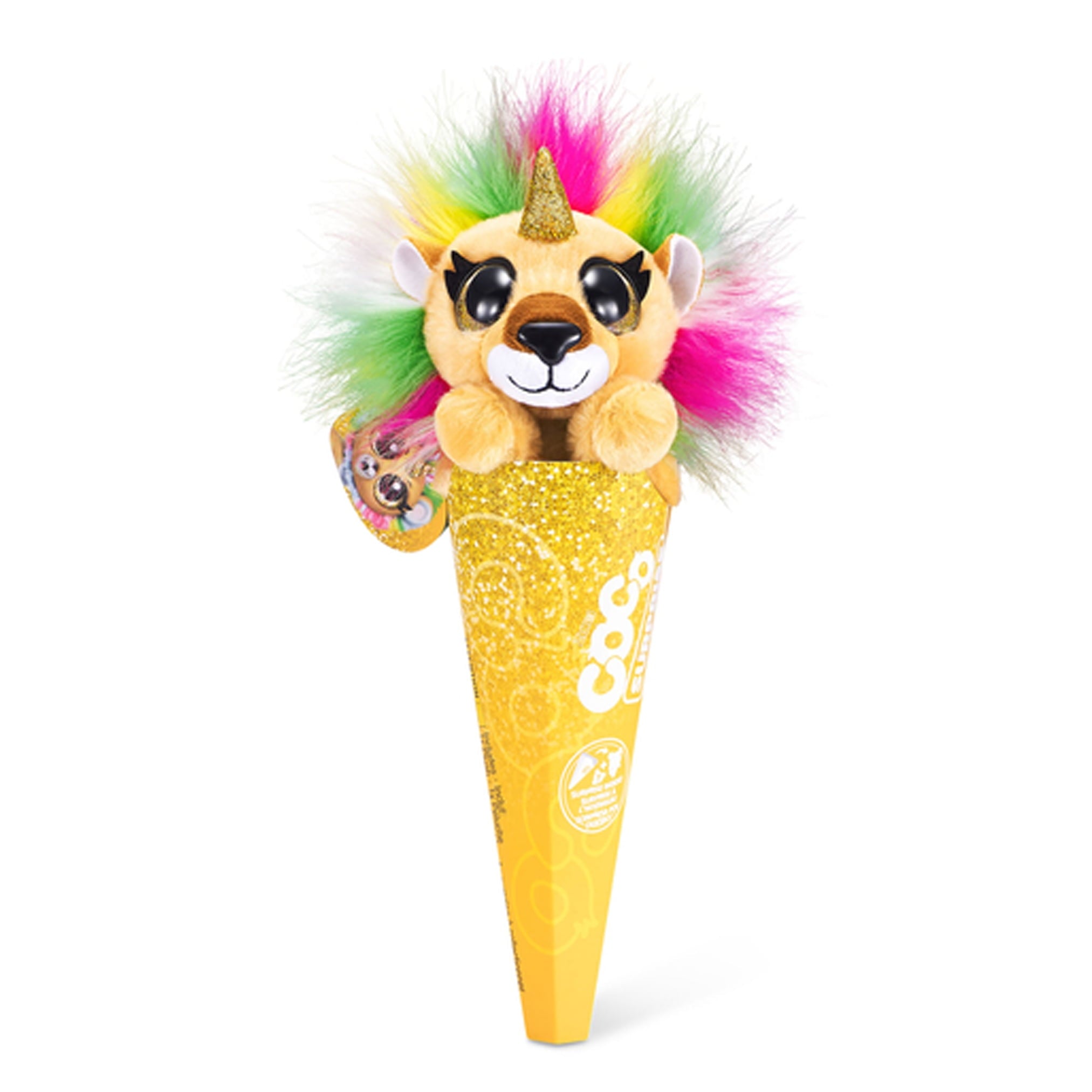 Coco Cones Surprise Fantasy Series Mego Animal Plush Toy by ZURU
