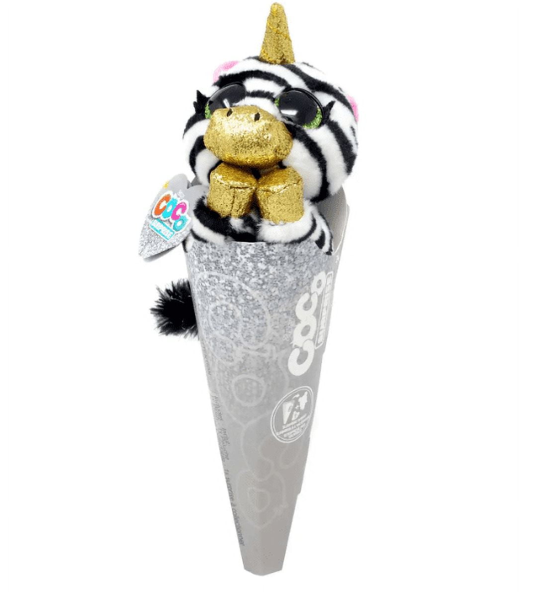 Coco Cones Surprise Fantasy Series Rainbow Animal Plush Toy by ZURU