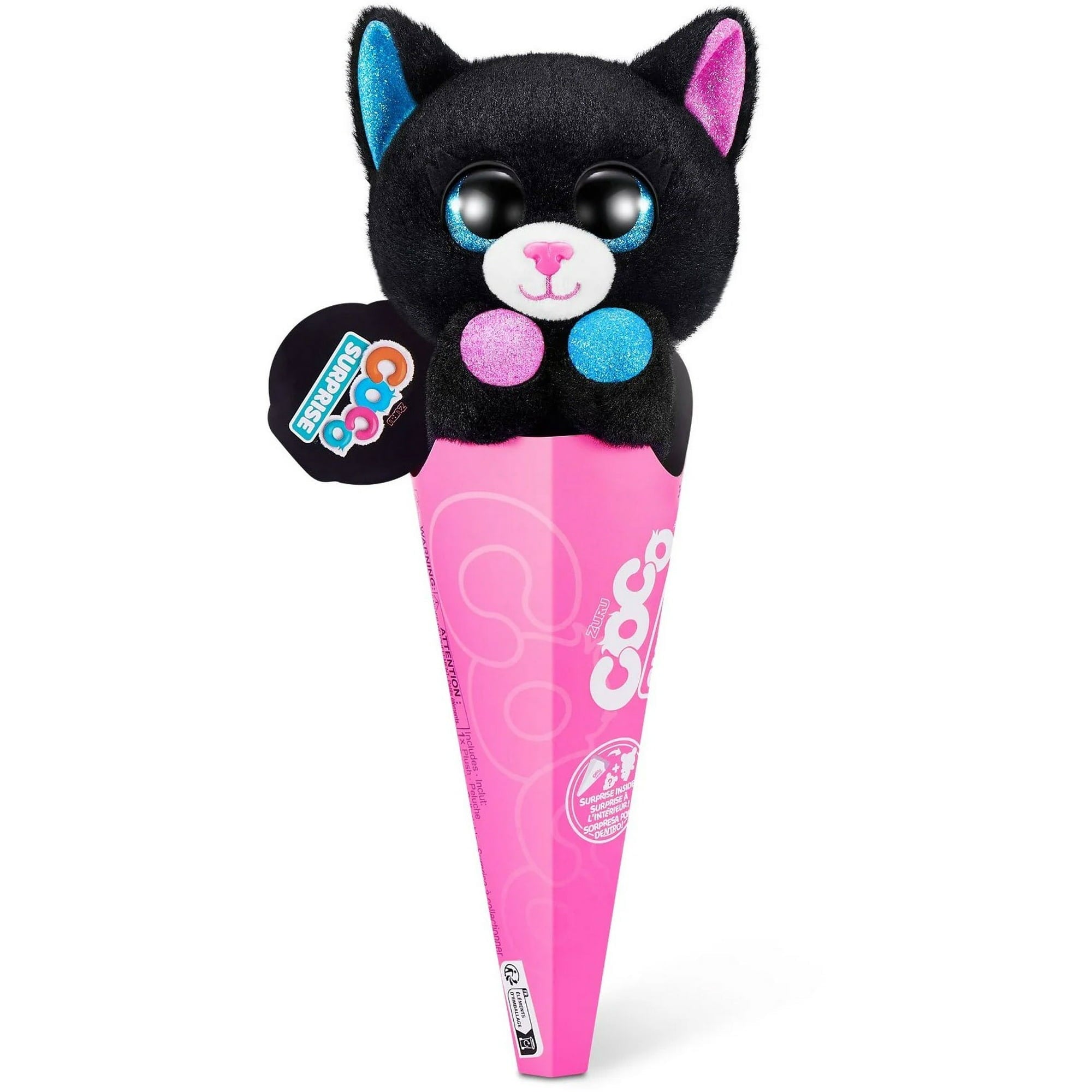 Coco Cones Surprise Neon Series Luna Animal Plush Toy by ZURU