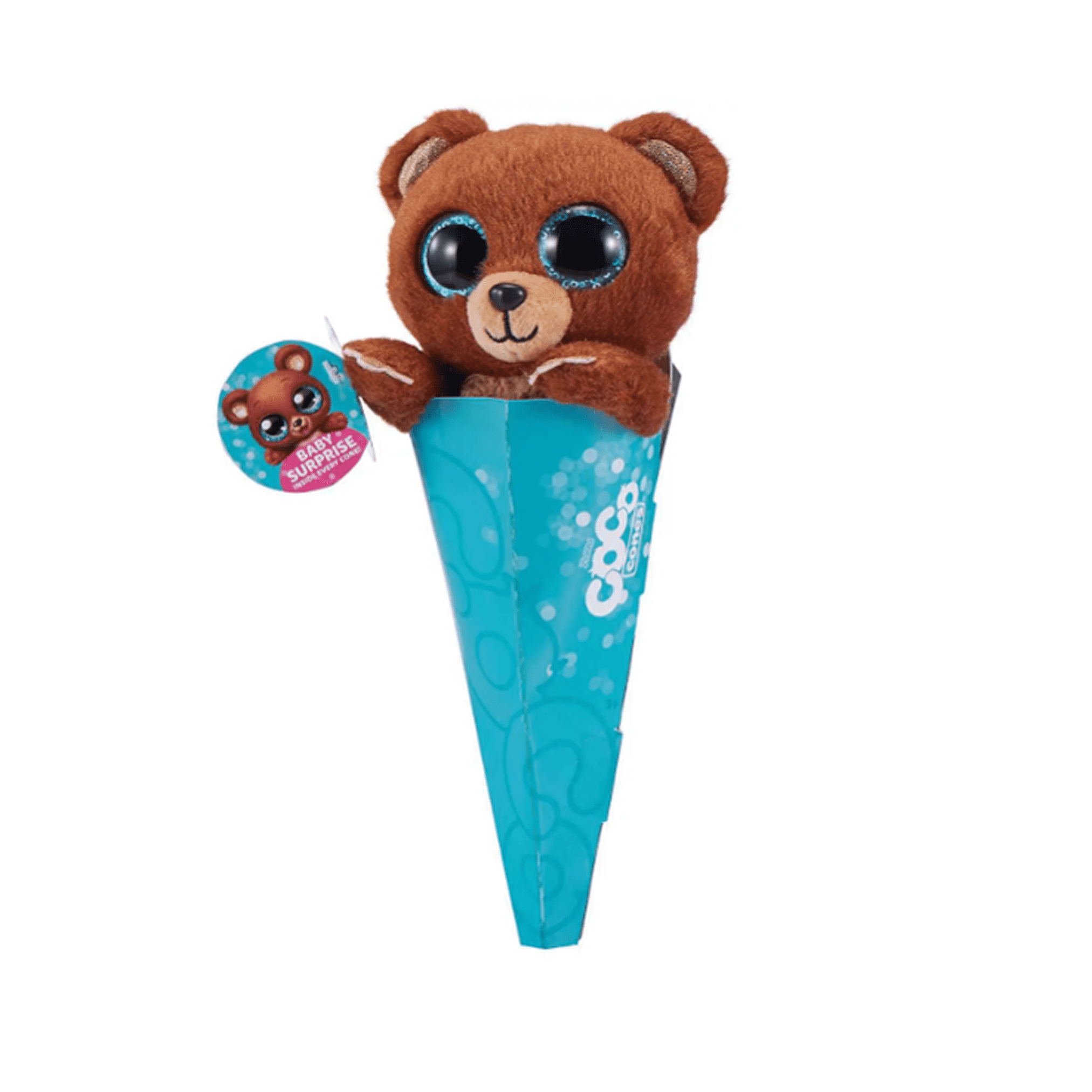 Coco Cones Surprise Original Series Felix Animal Plush Toy Collectible by ZURU