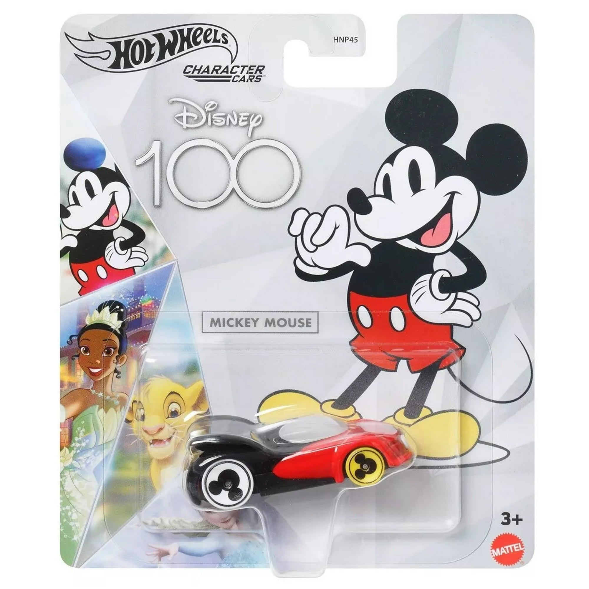 Disney 100 Edition Hot Wheels Character Car, Mickey Mouse, Scale 1:64, Perfect For Ages 3 Years & Up